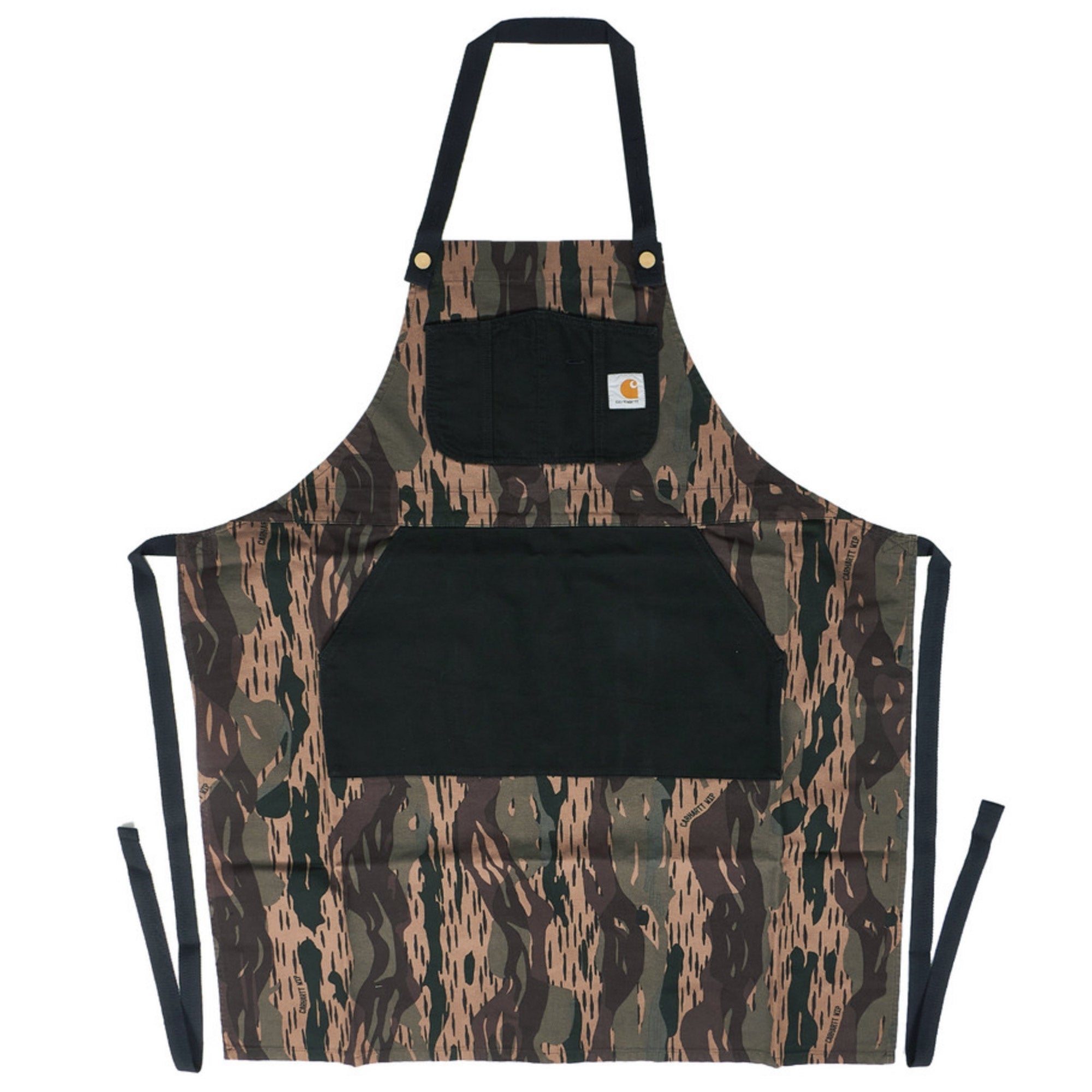 Carhartt WIP Tonare Bib Apron - Black/Camo – Stuarts London