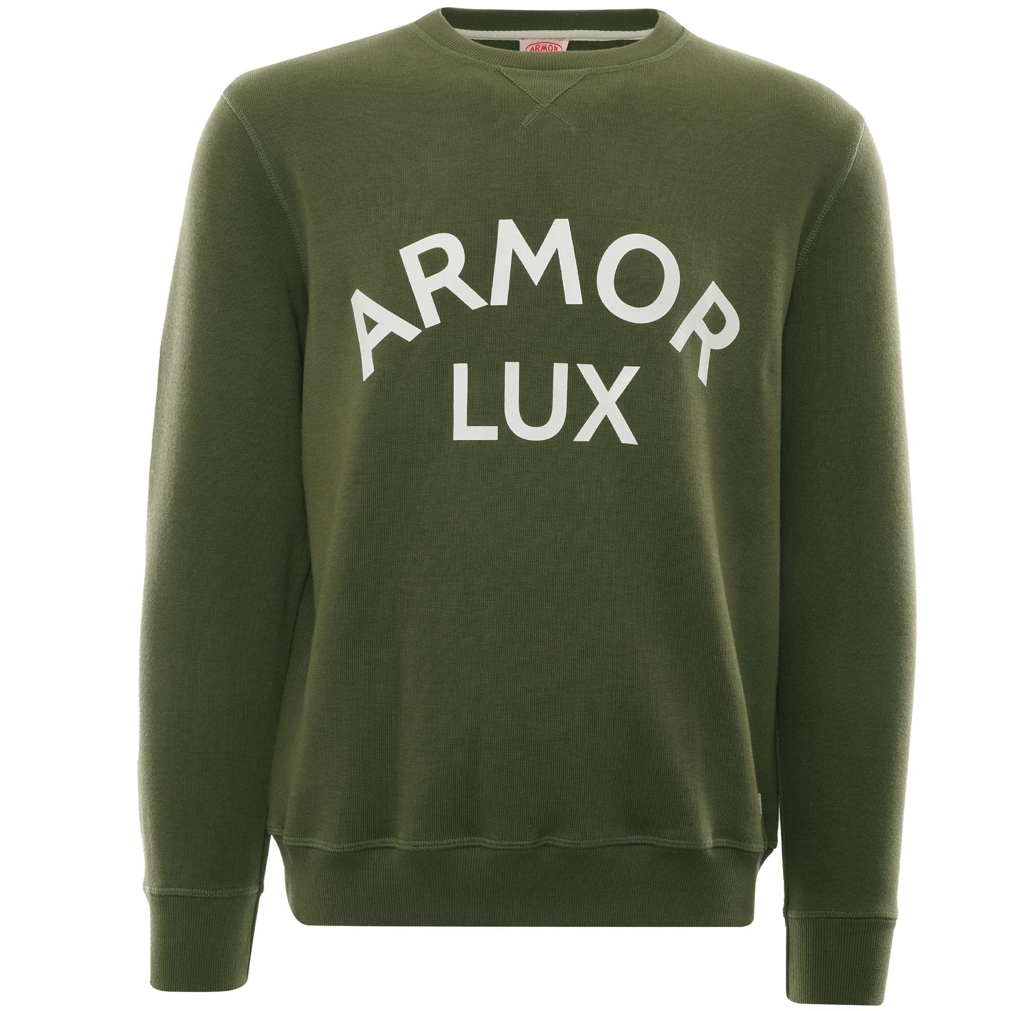 Armor Lux Heritage Logo Sweatshirt - Khaki