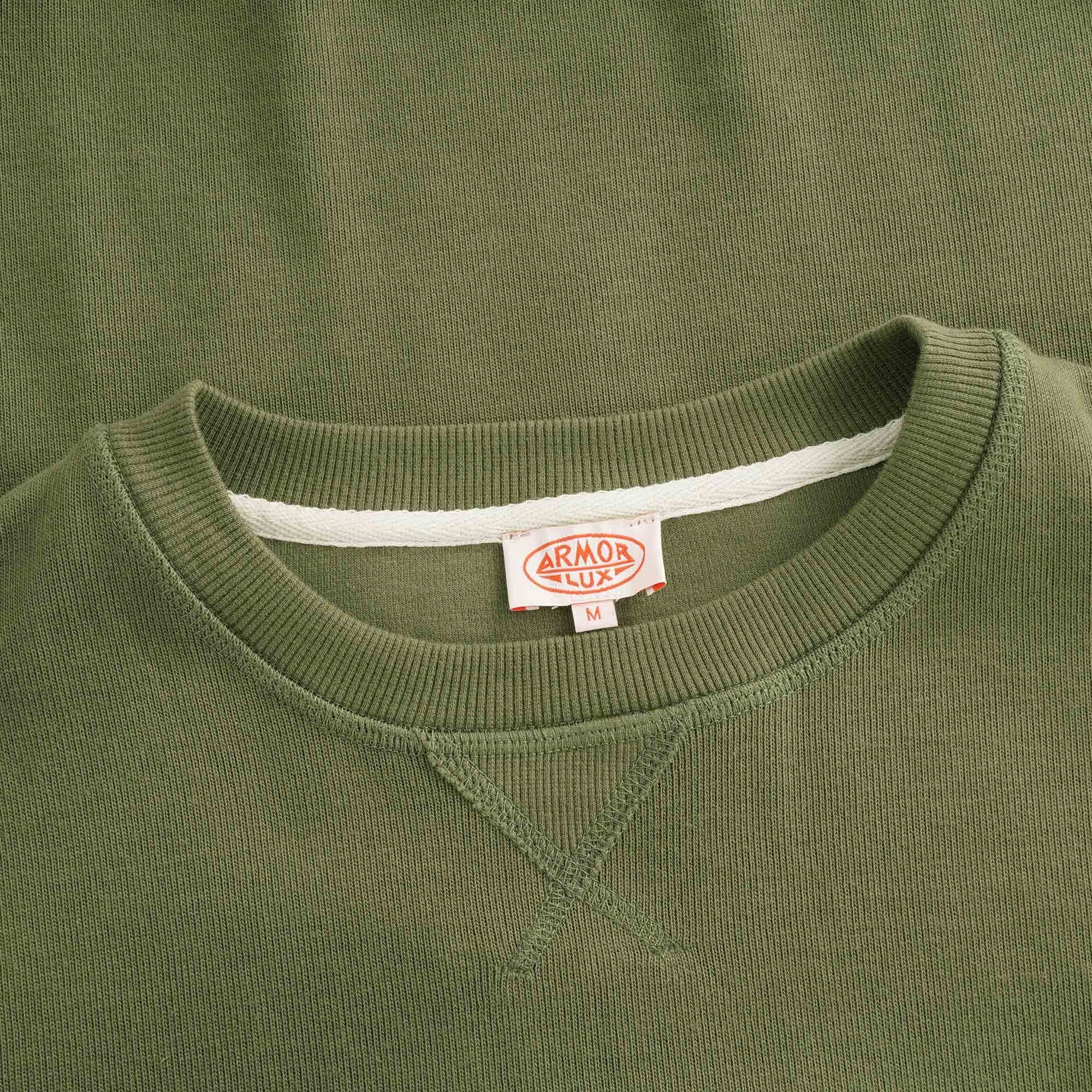Armor Lux Heritage Logo Sweatshirt - Khaki