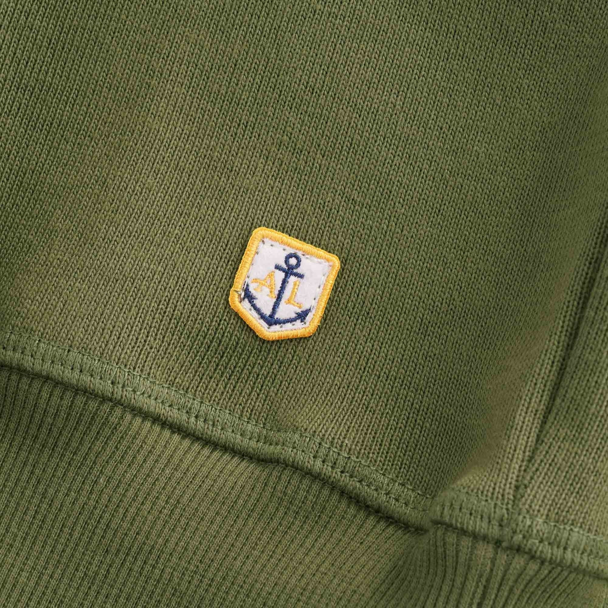Armor Lux Heritage Logo Sweatshirt - Khaki