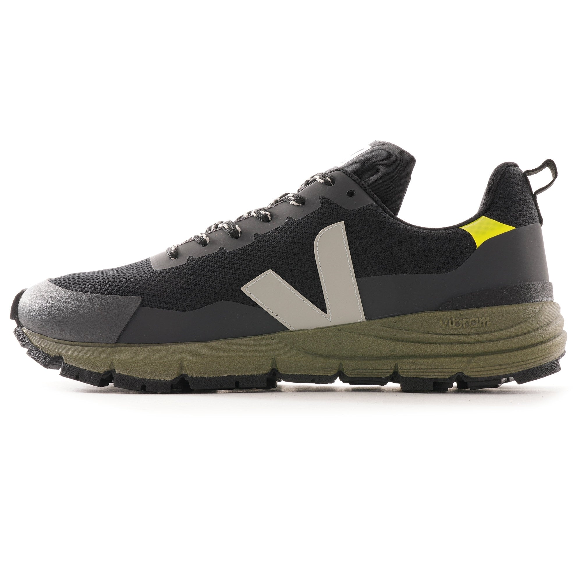 Veja Dekkan Alveomesh Trainers - Black Oxford/Grey Tonic
