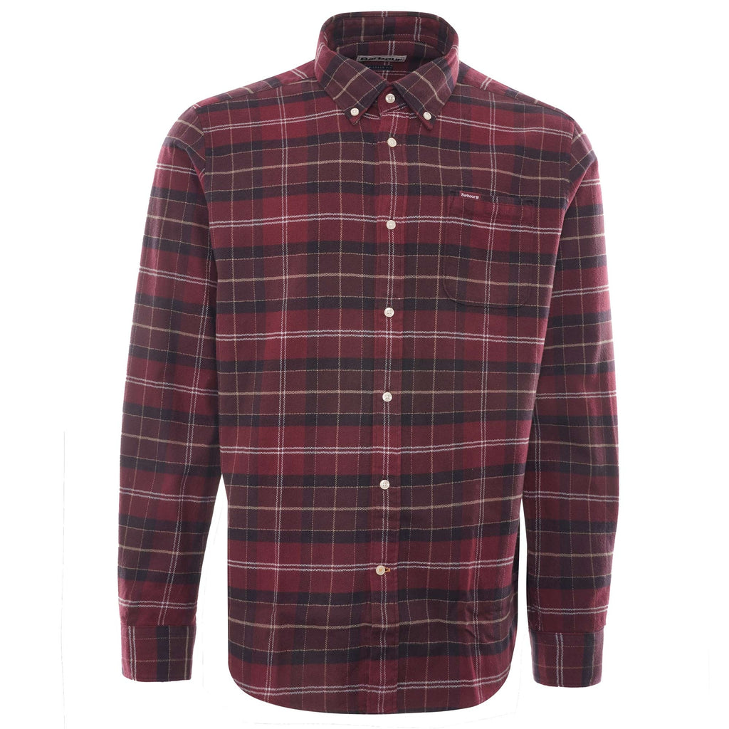 Kyeloch Tailored Shirt - Winter Red Tartan