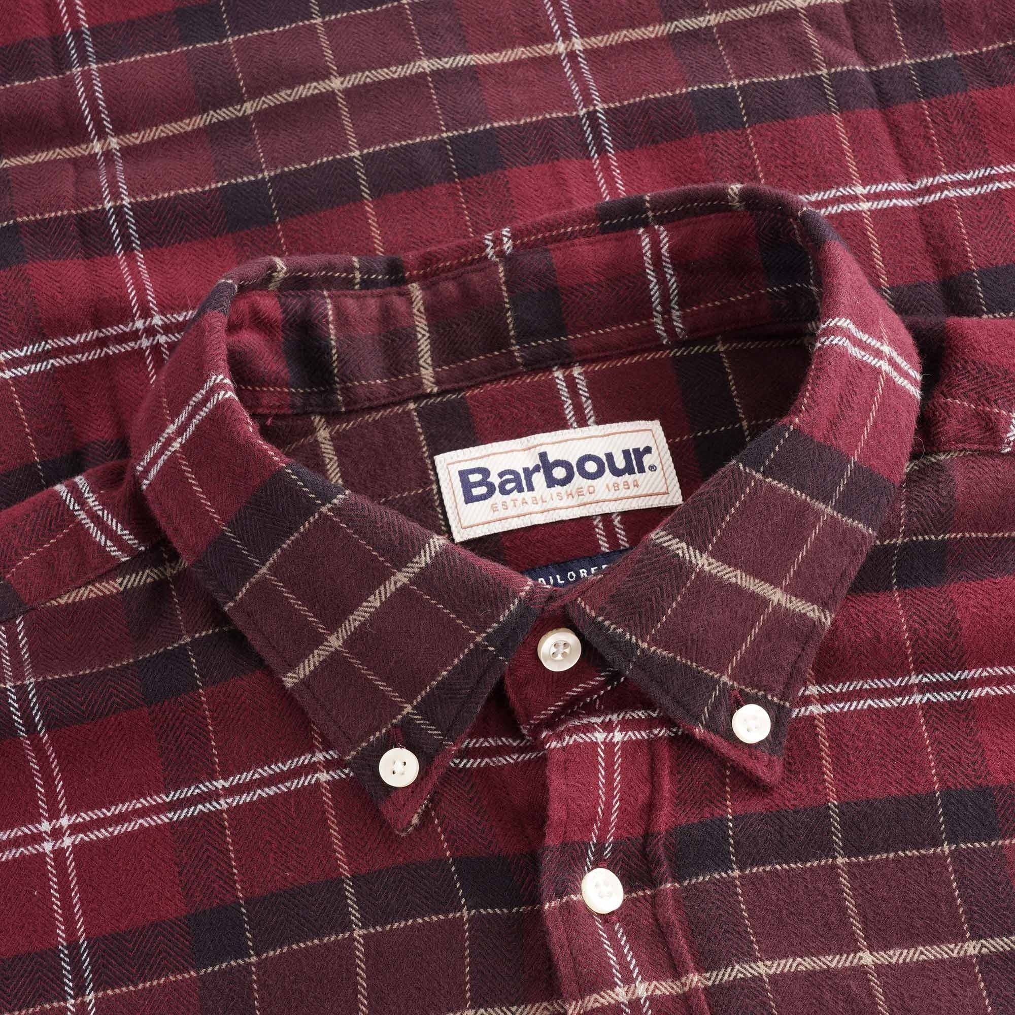 Kyeloch Tailored Shirt - Winter Red Tartan