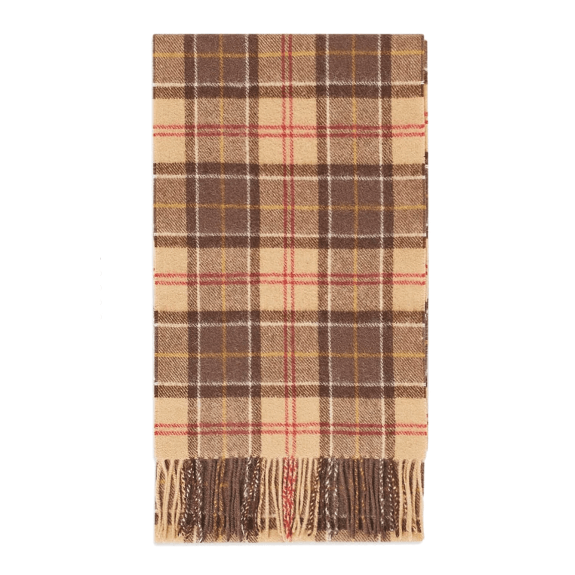 Barbour Tartan Lambswool Scarf - Muted Tartan