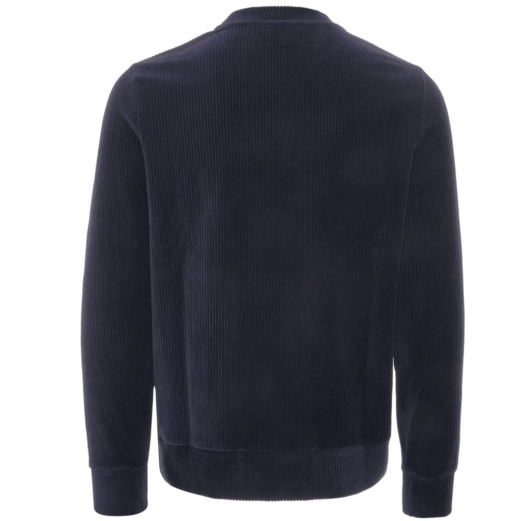 A.P.C. Remy Corduroy Crew Sweatshirt - Dark Navy