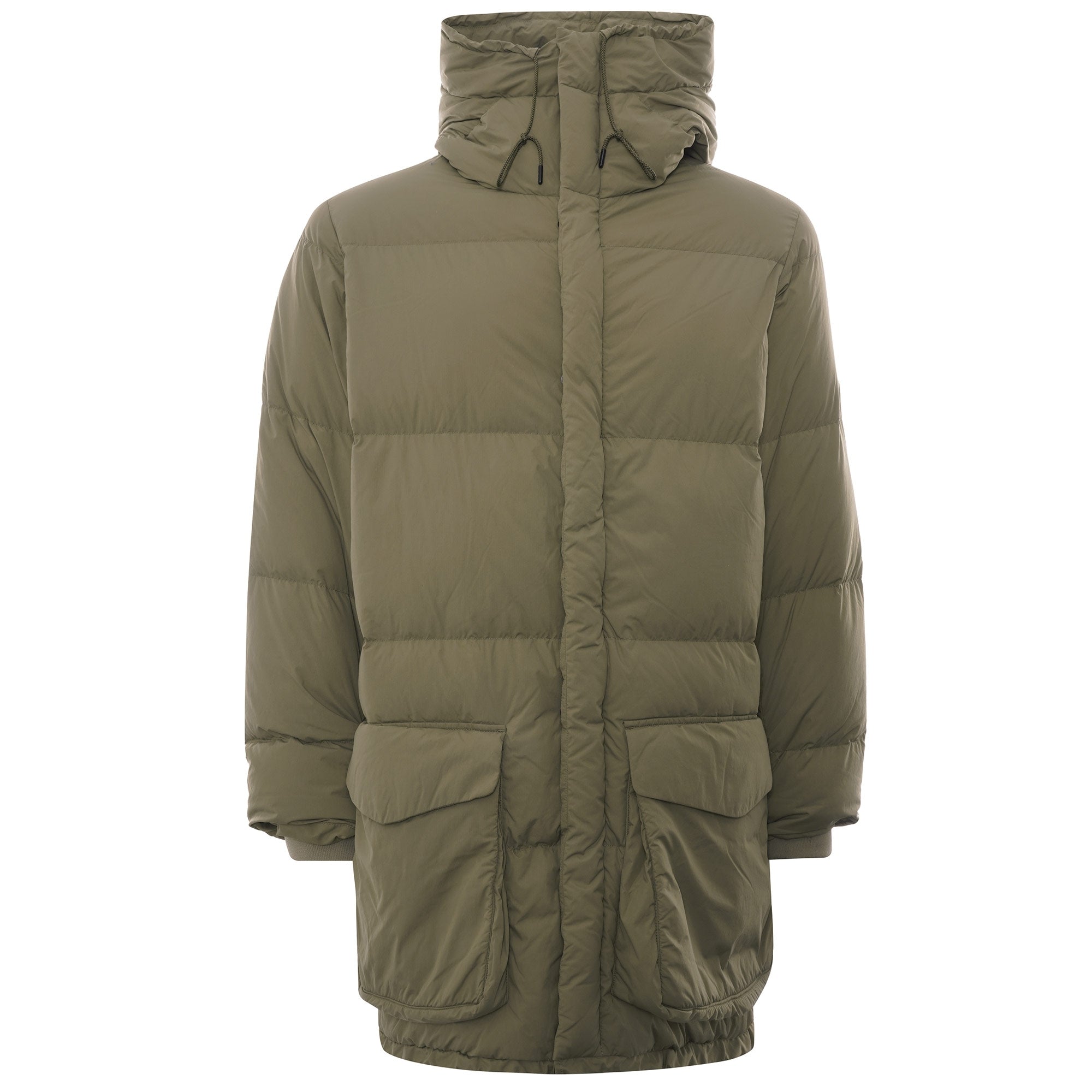 Snow Peak Recycled Nylon Ripstop Down Coat - Beige