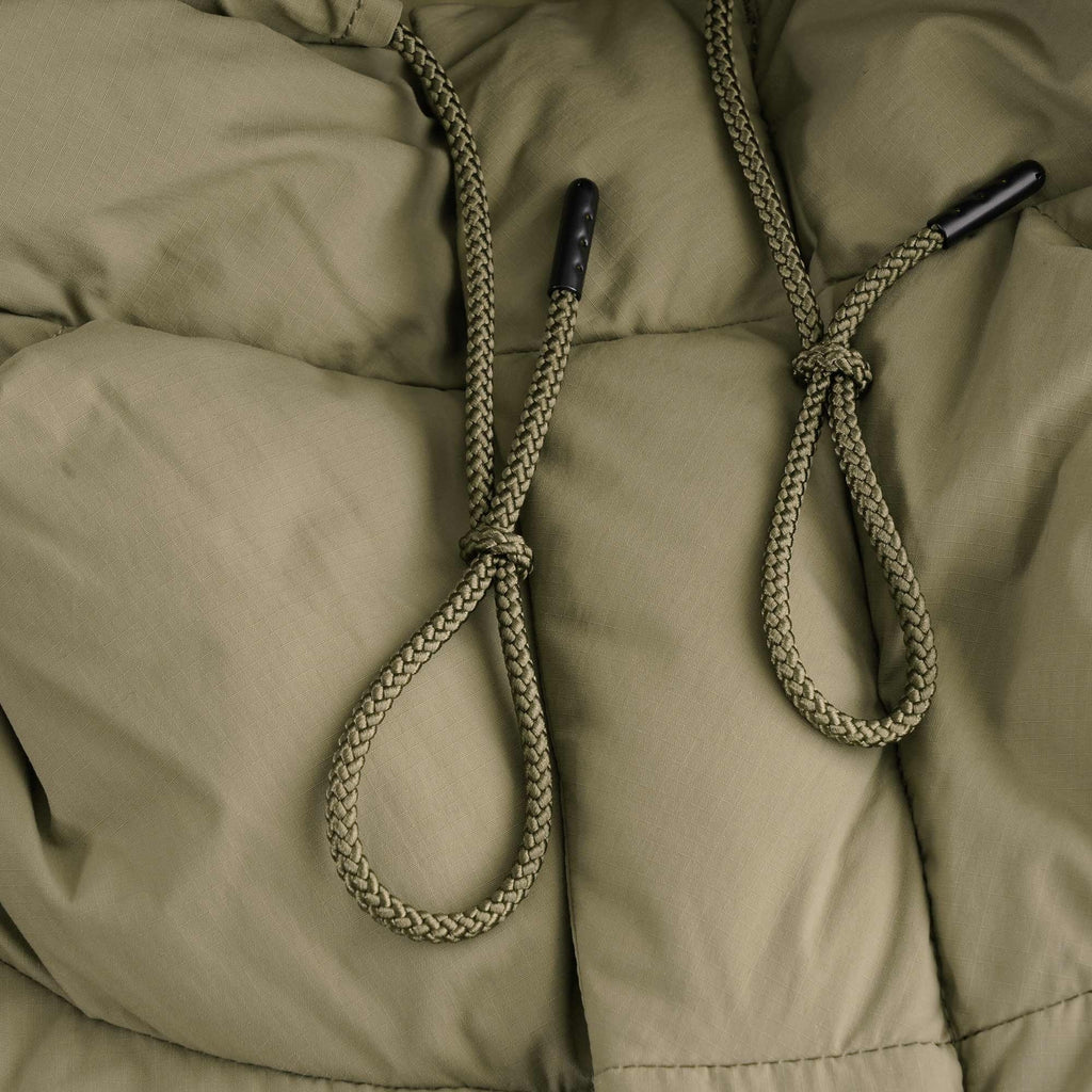 Snow Peak Recycled Nylon Ripstop Down Coat - Beige