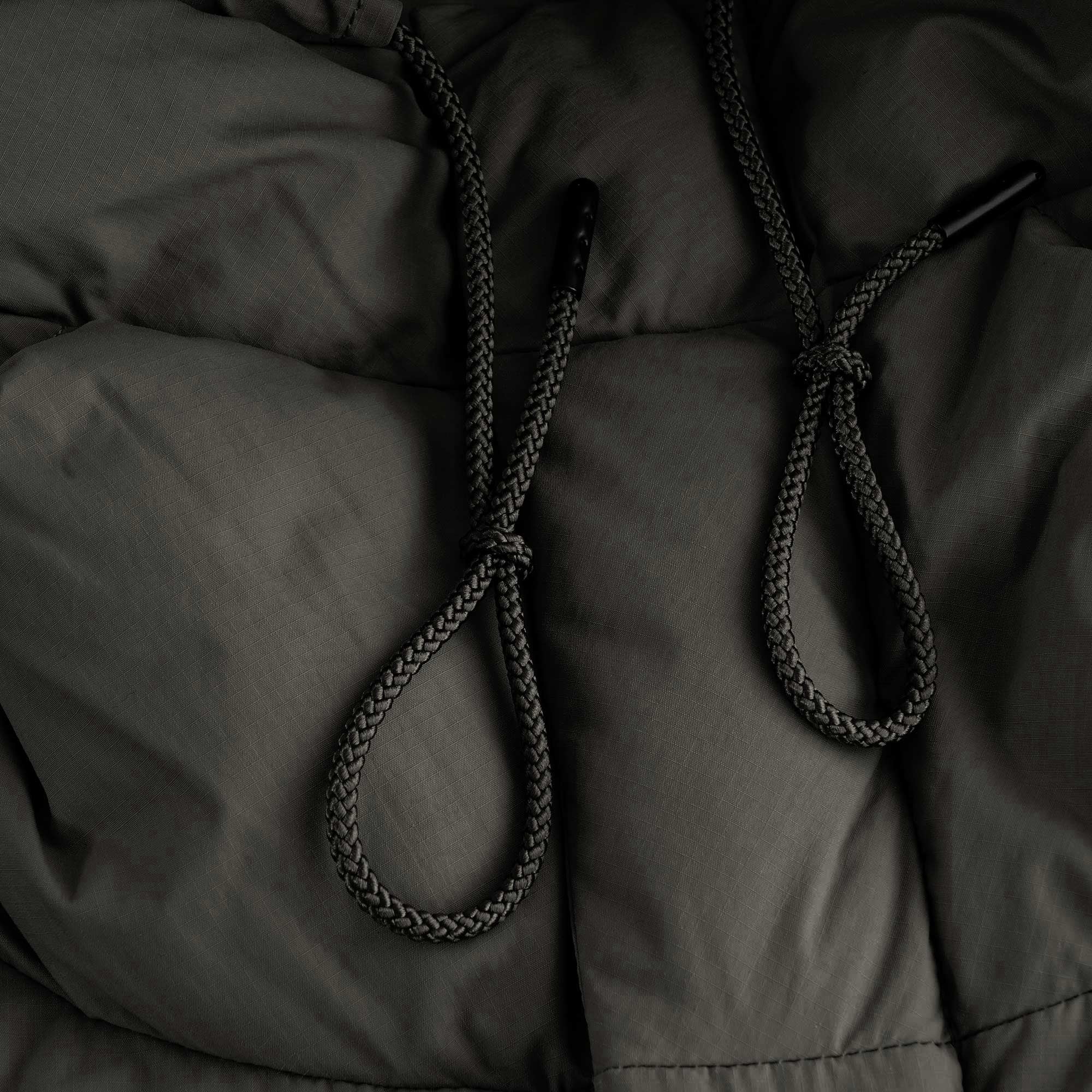 Snow Peak Recycled Nylon Ripstop Down Coat - Black