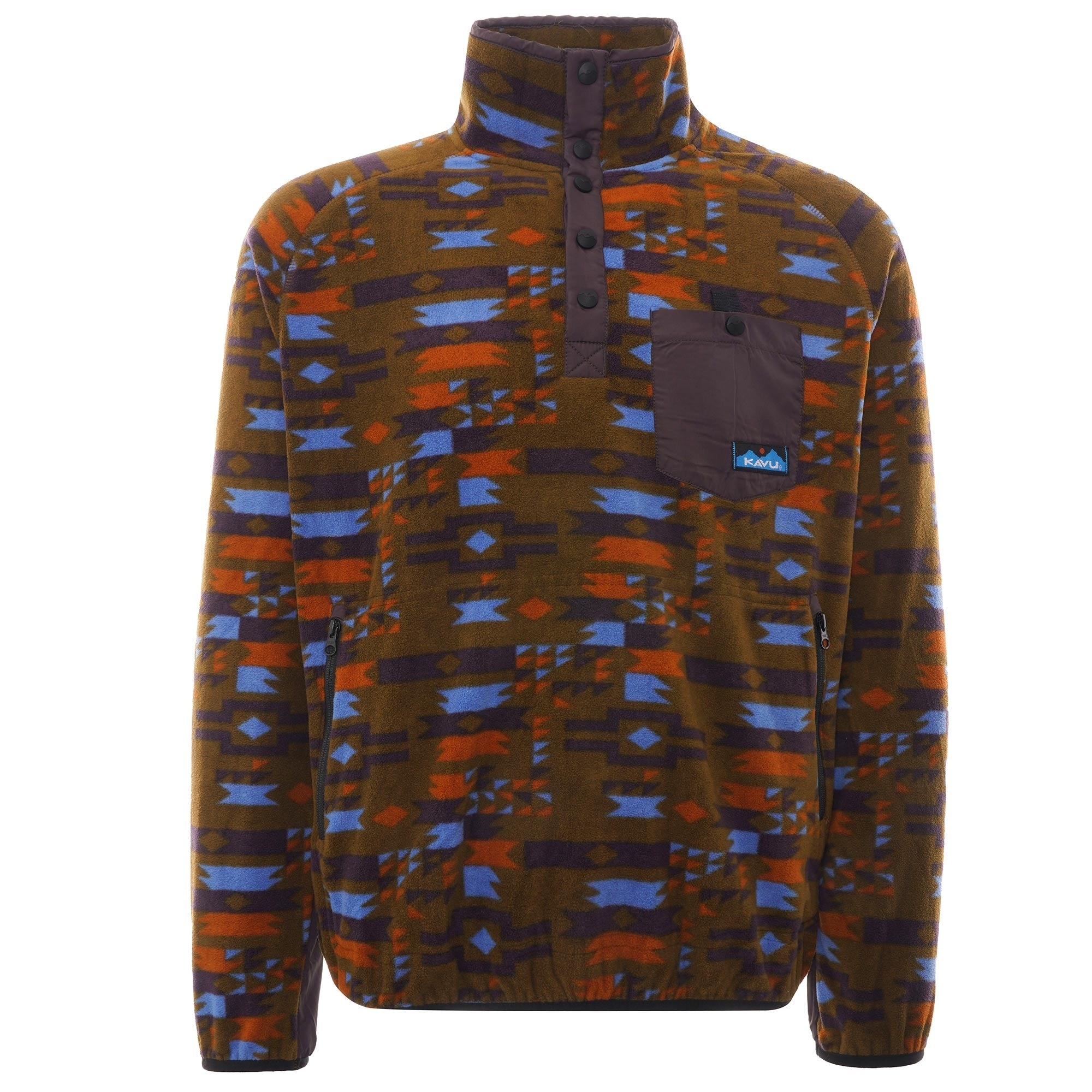 Kavu Teannaway Fleece Jacket - Cocoa Arcade