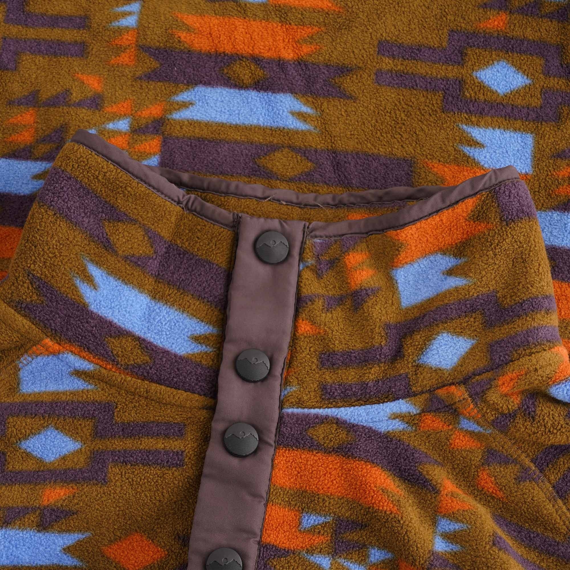 Kavu Teannaway Fleece Jacket - Cocoa Arcade