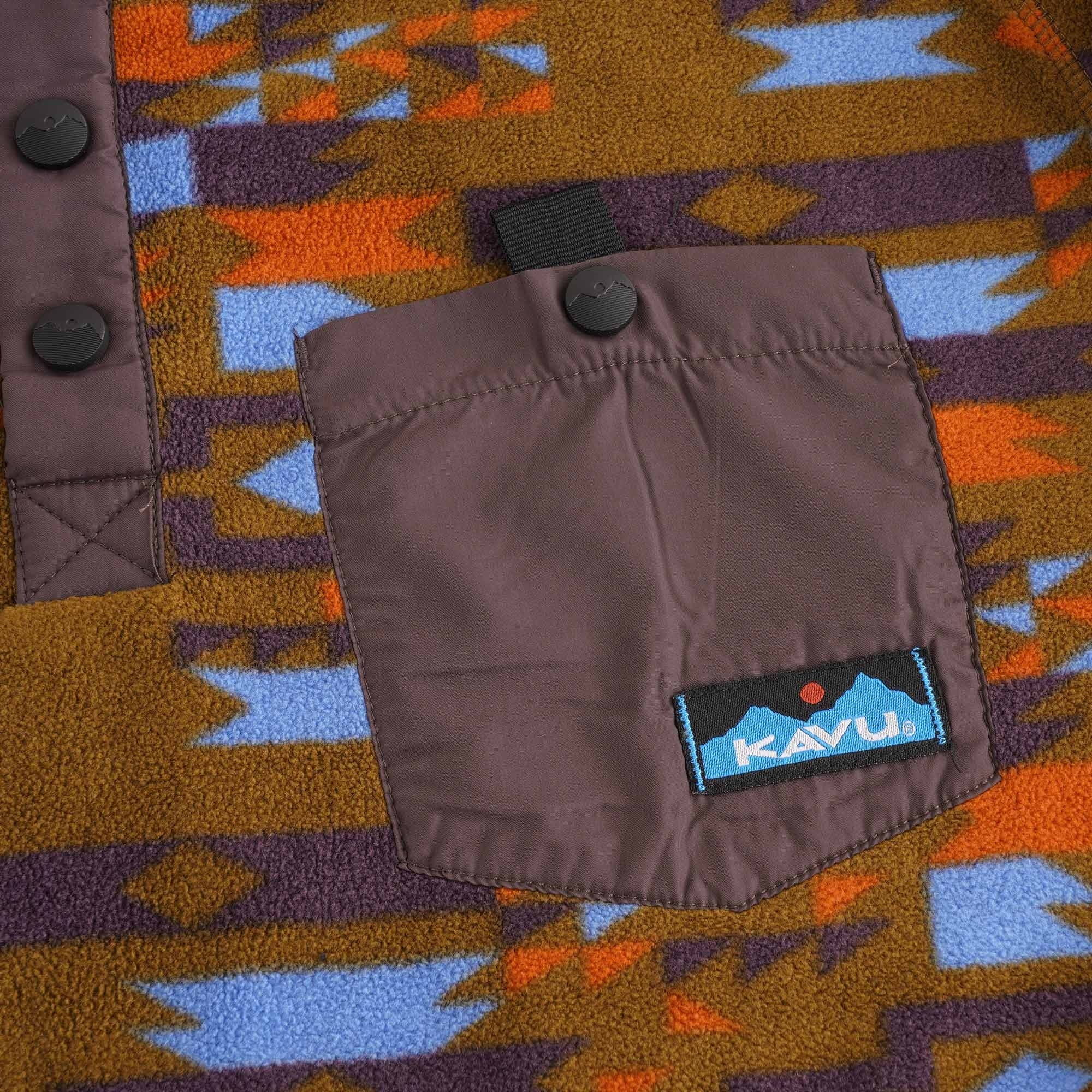 Kavu Teannaway Fleece Jacket - Cocoa Arcade