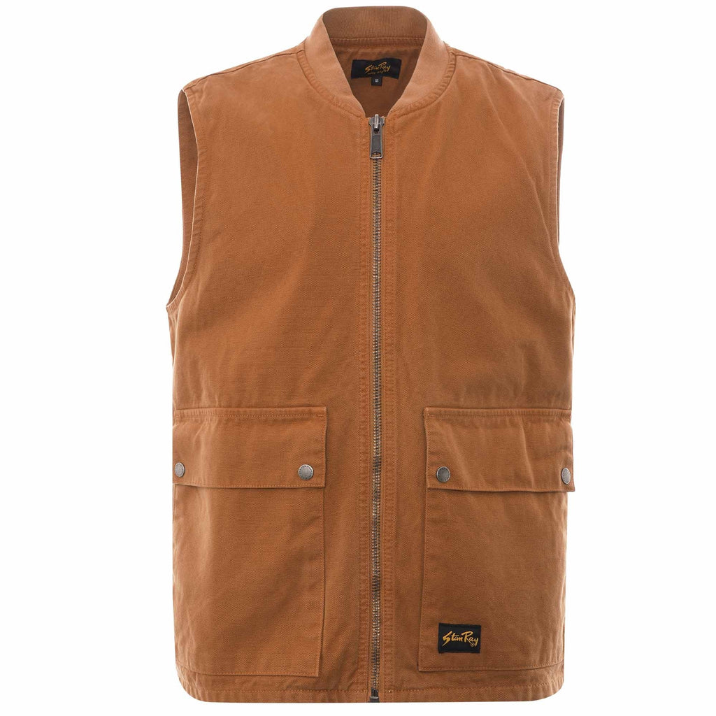 Stan Ray Works Vest - Brown Duck