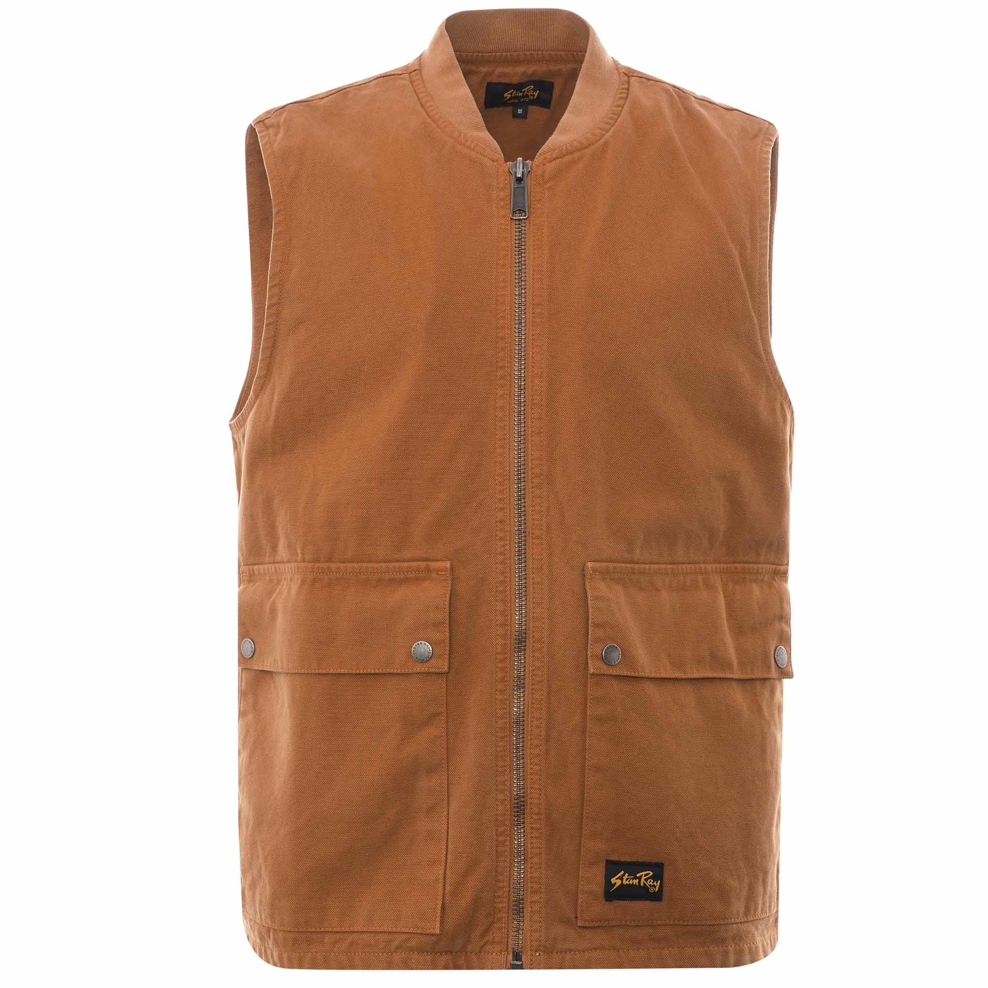 Stan Ray Works Vest - Brown Duck