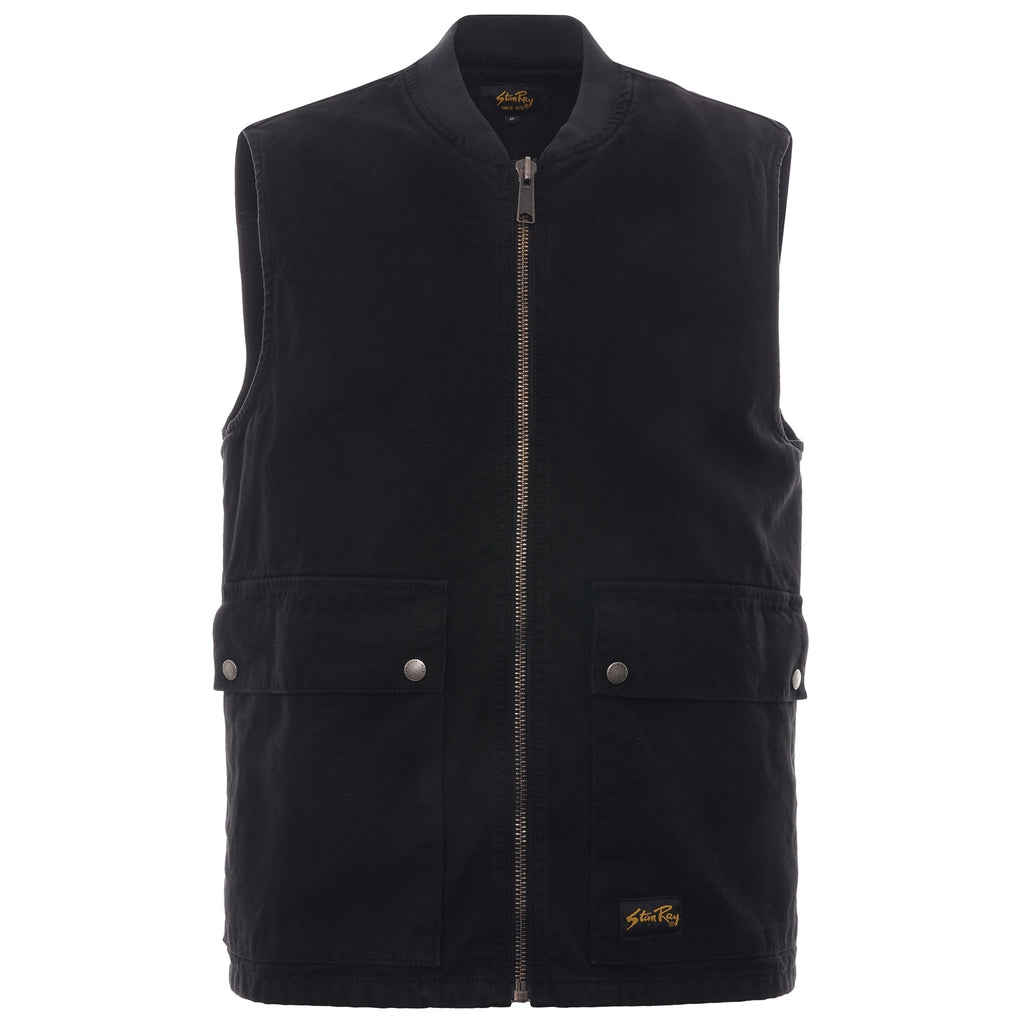 Stan Ray Works Vest - Black Duck