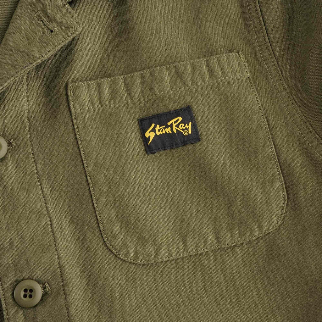 Stan Ray Painters Jacket - Olive Sateen