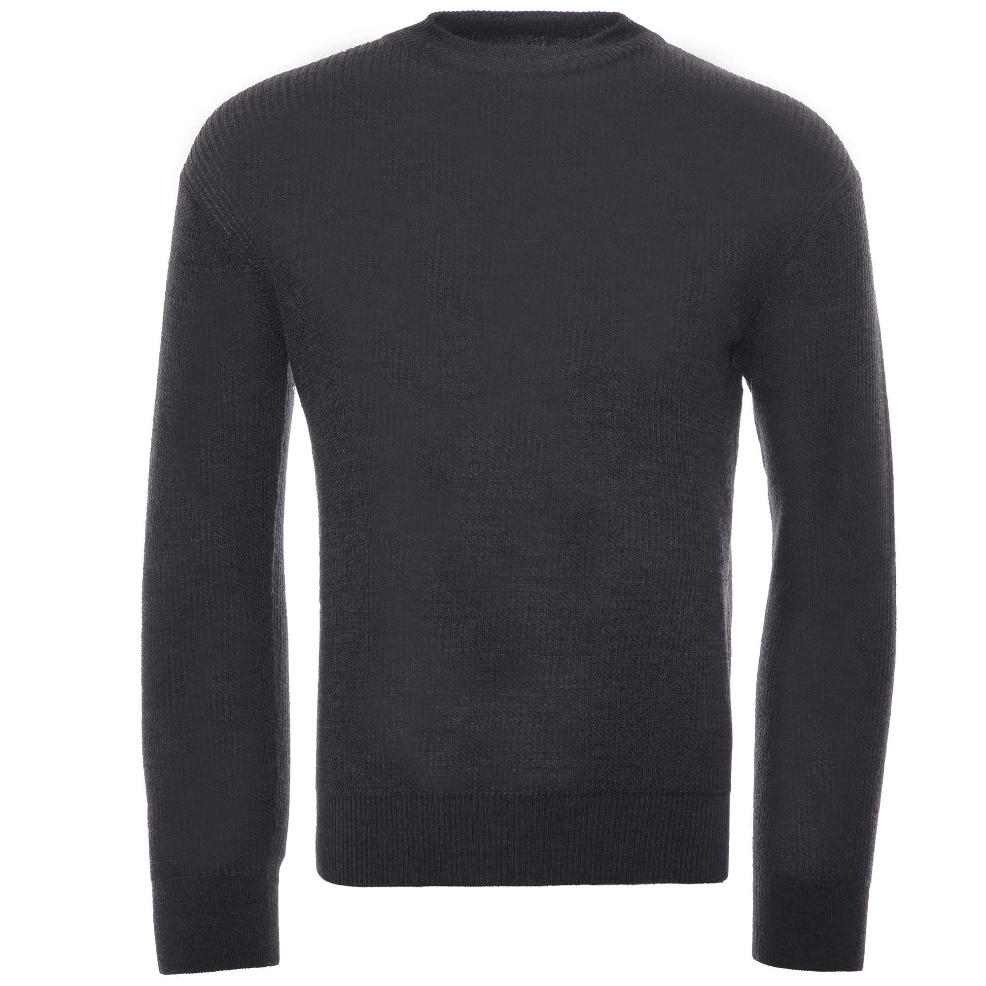 Snow Peak Waffle Knit Pullover - Grey