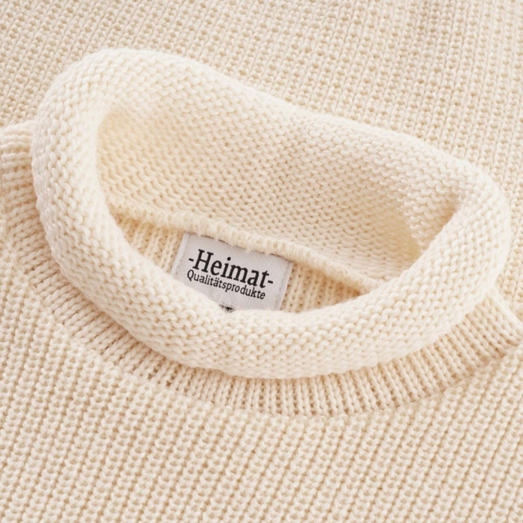 Heimat Mini Roll Neck Sweater - Seashell
