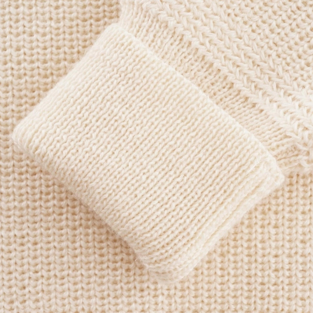 Heimat Mini Roll Neck Sweater - Seashell