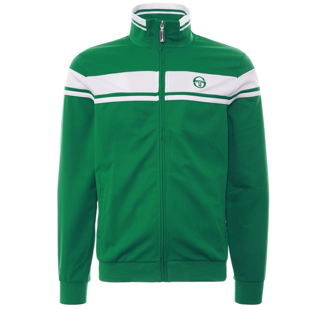 Sergio Tacchini Damarindo Track Top - Green/White
