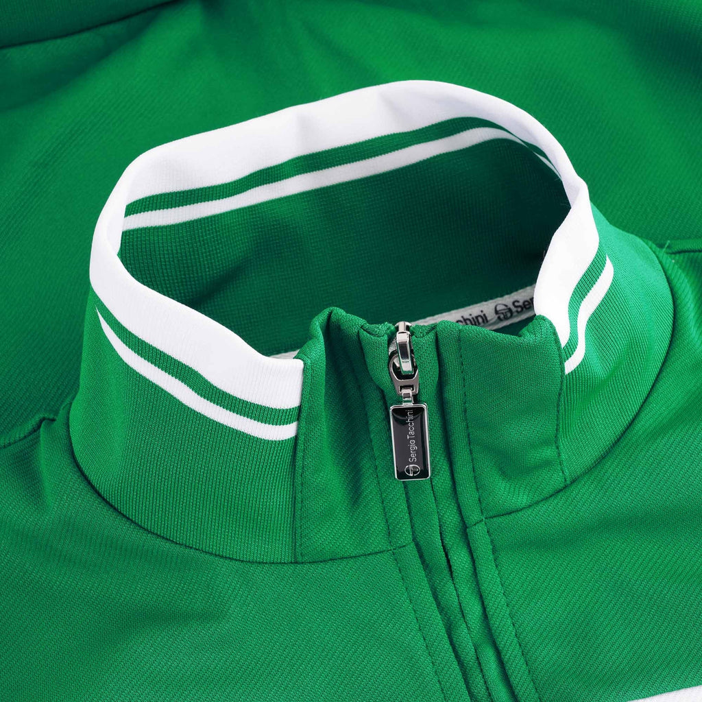 Sergio Tacchini Damarindo Track Top - Green/White