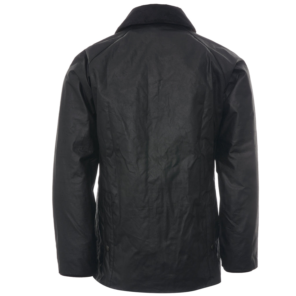 Barbour SL Bedale Waxed Jacket - Black