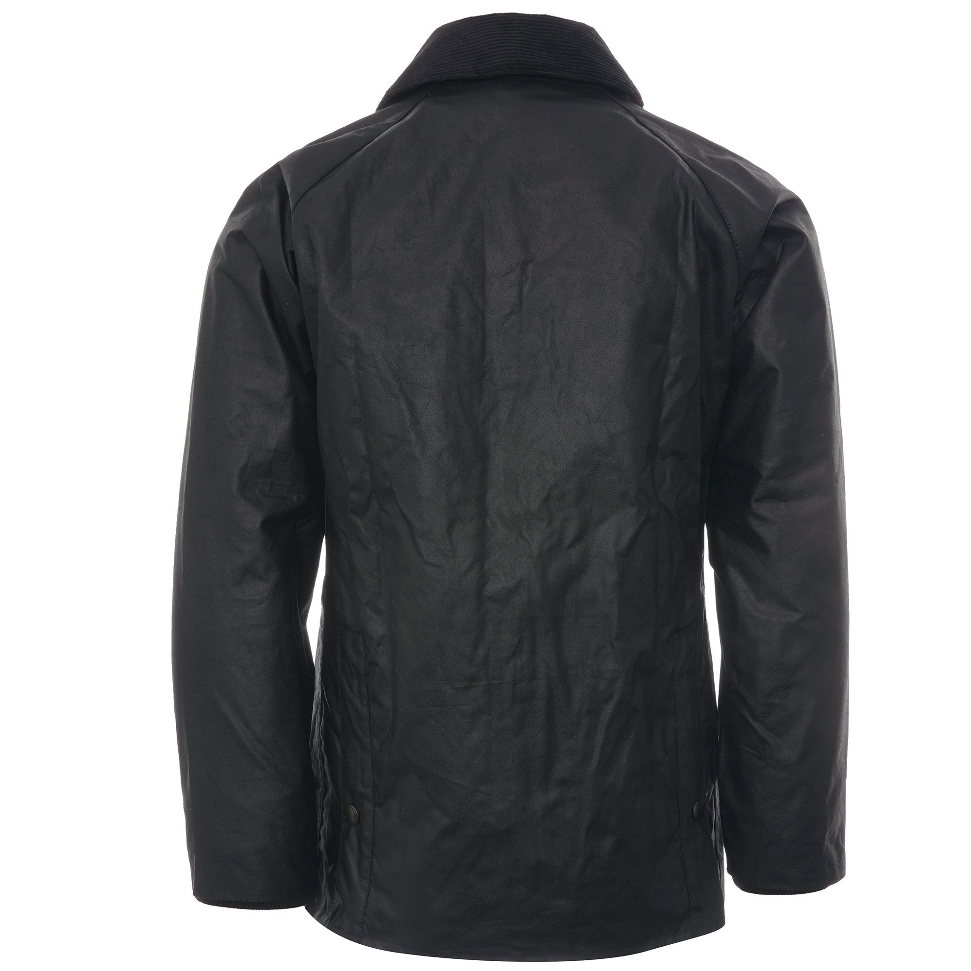 Barbour SL Bedale Waxed Jacket - Black