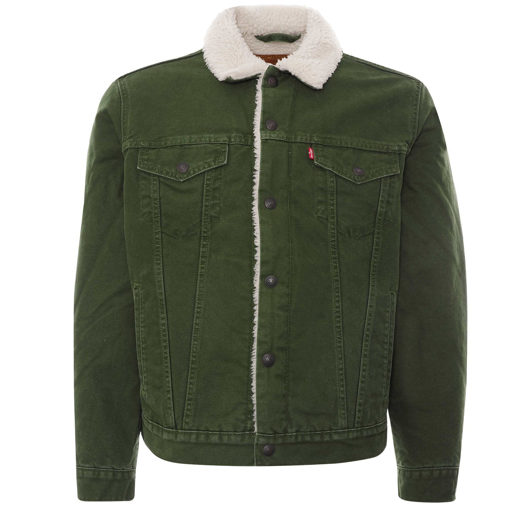 Levi's® Type III Sherpa Trucker Jacket - Thyme