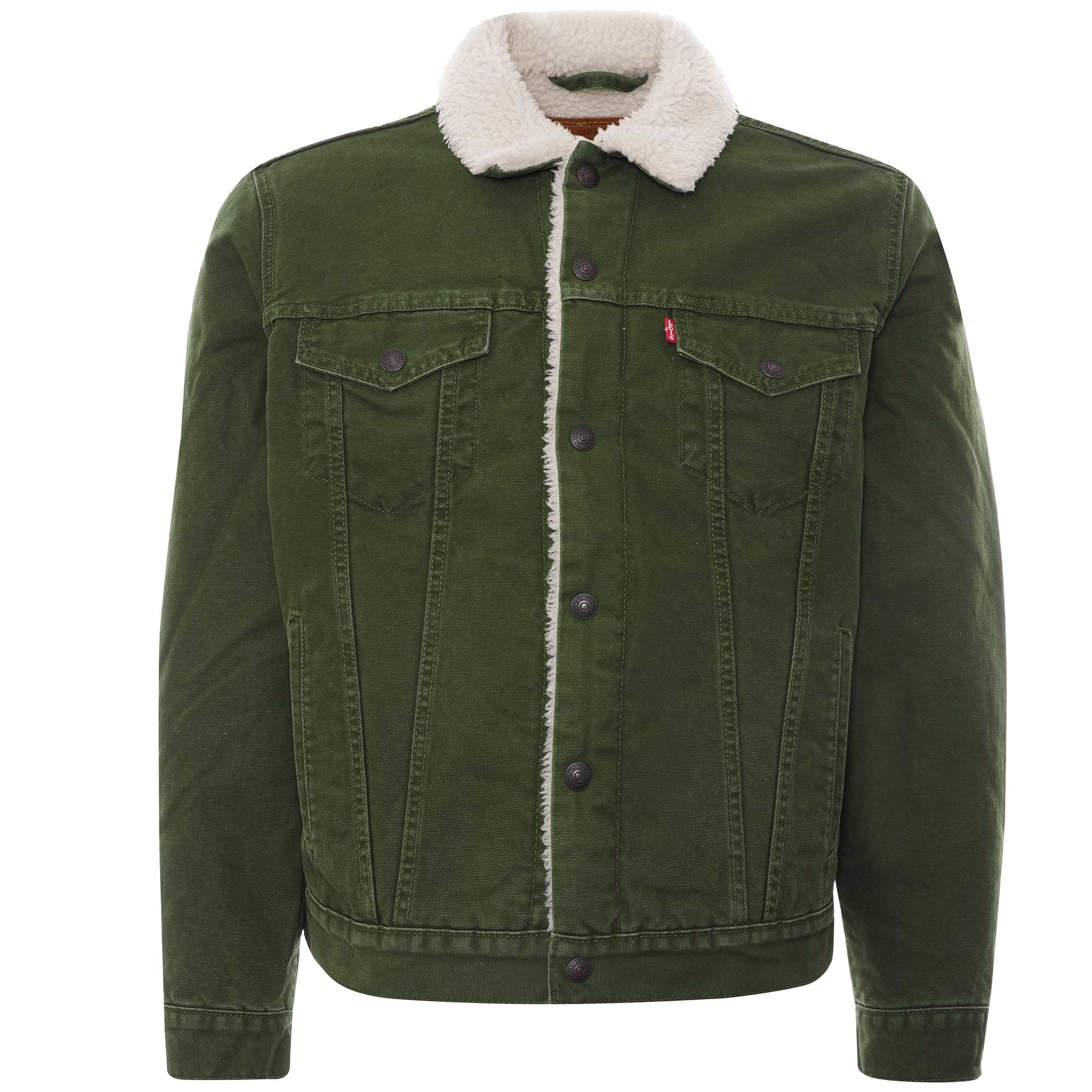 Levi's® Type III Sherpa Trucker Jacket - Thyme