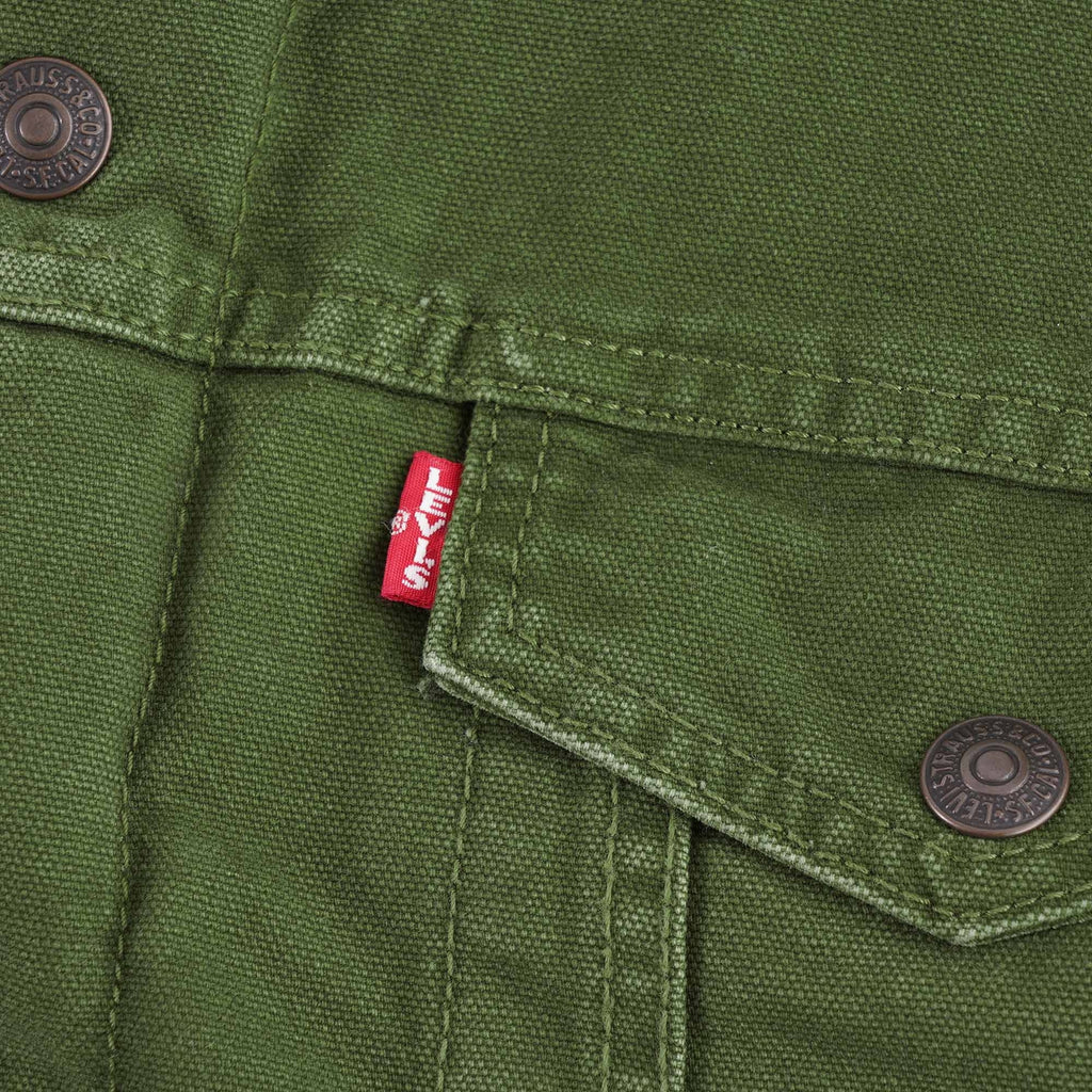 Levi's® Type III Sherpa Trucker Jacket - Thyme