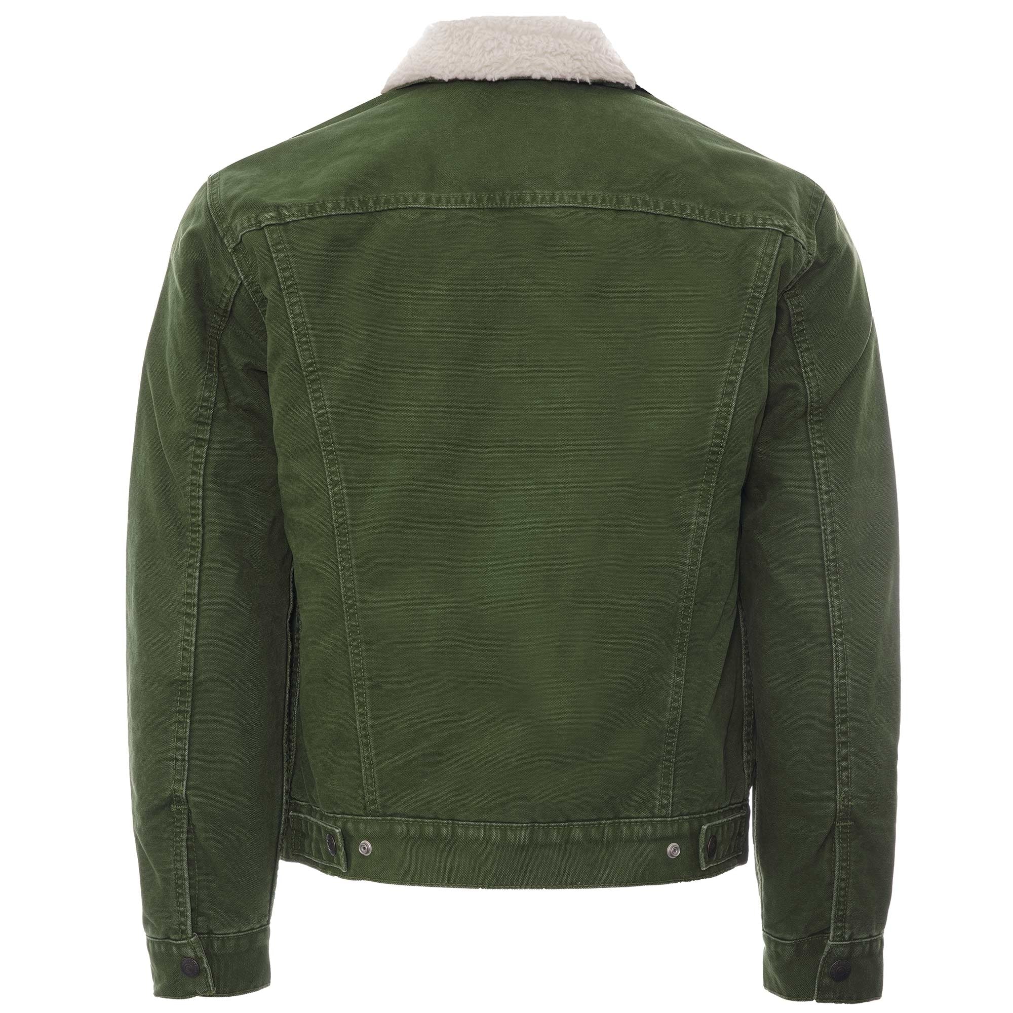 Levi's® Type III Sherpa Trucker Jacket - Thyme