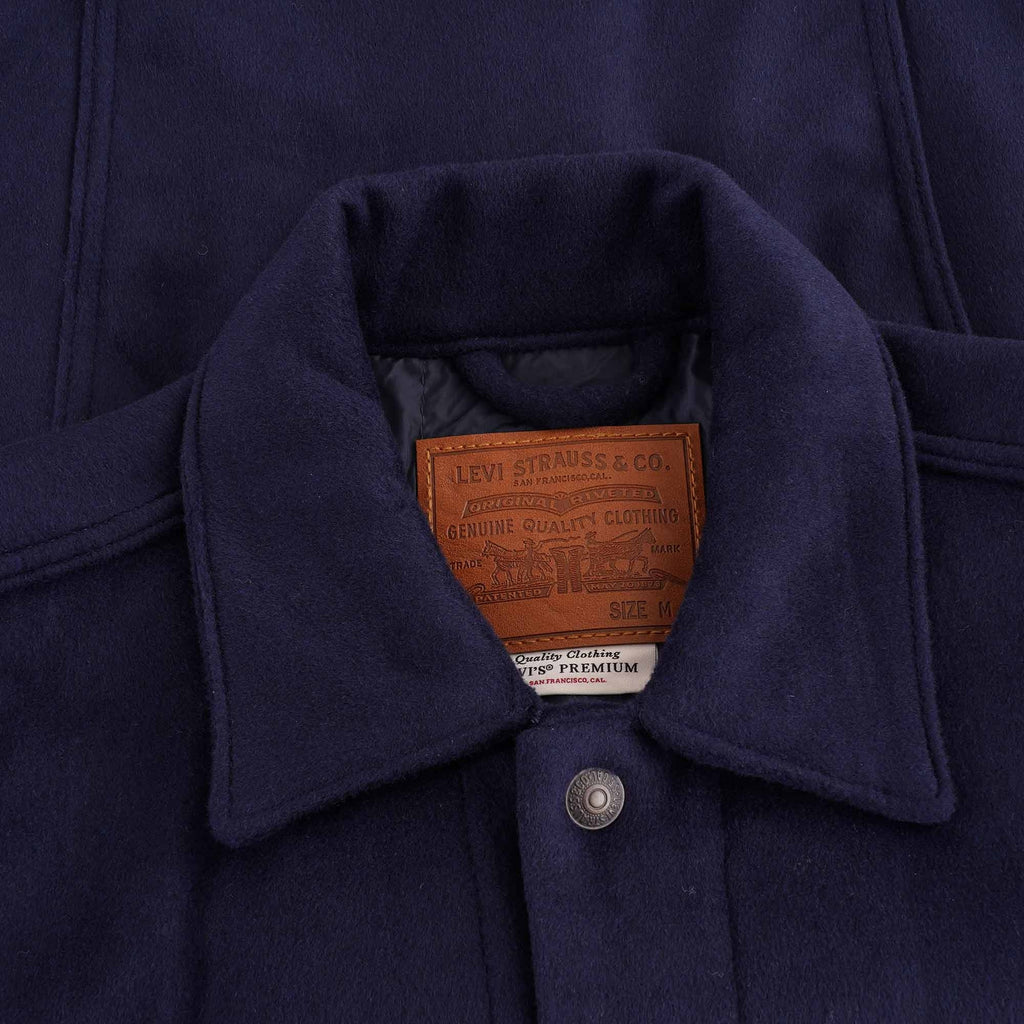 Levi's® Vintage Clothing Melton Trucker Jacket - Campus