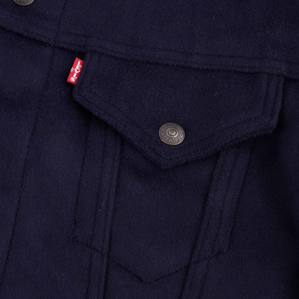 Levi's® Vintage Clothing Melton Trucker Jacket - Campus