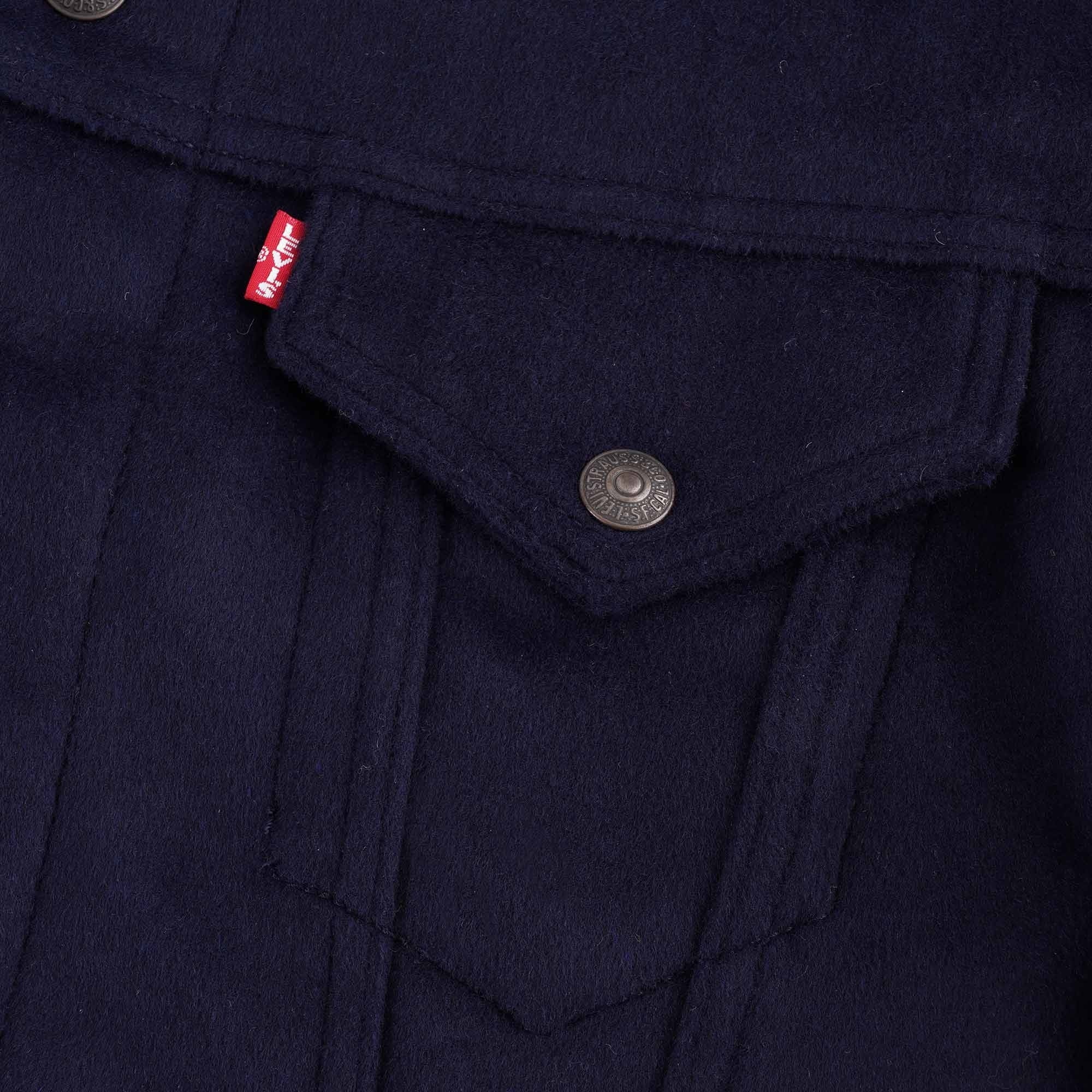 Levi's® Vintage Clothing Melton Trucker Jacket - Campus