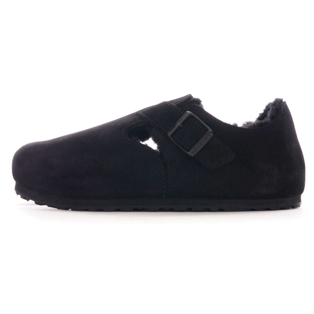 Birkenstock London Shearling Sandals - Black
