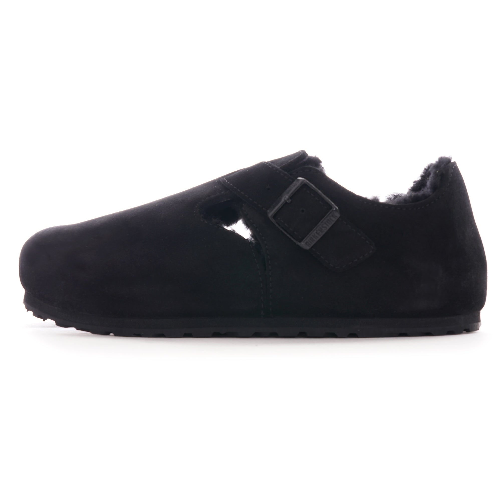 Birkenstock London Shearling Sandals - Black