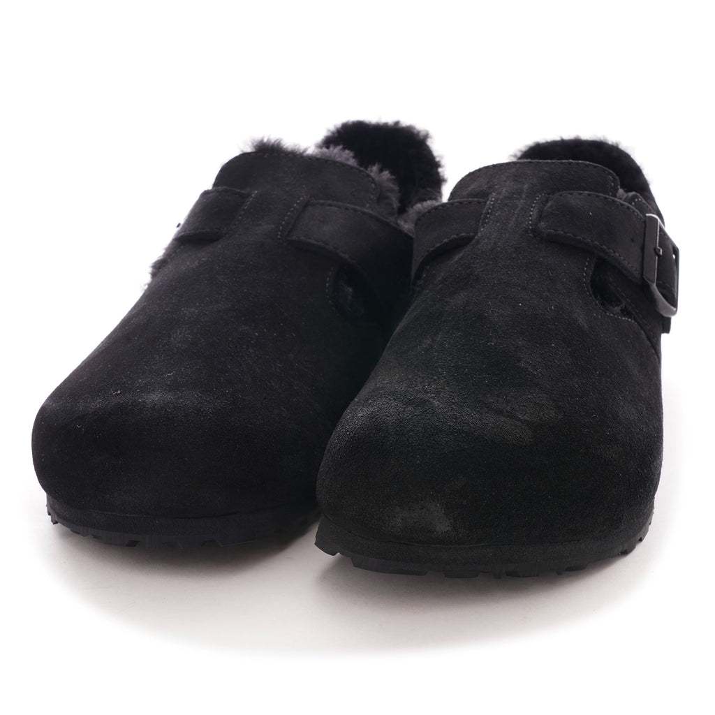 Birkenstock London Shearling Sandals - Black