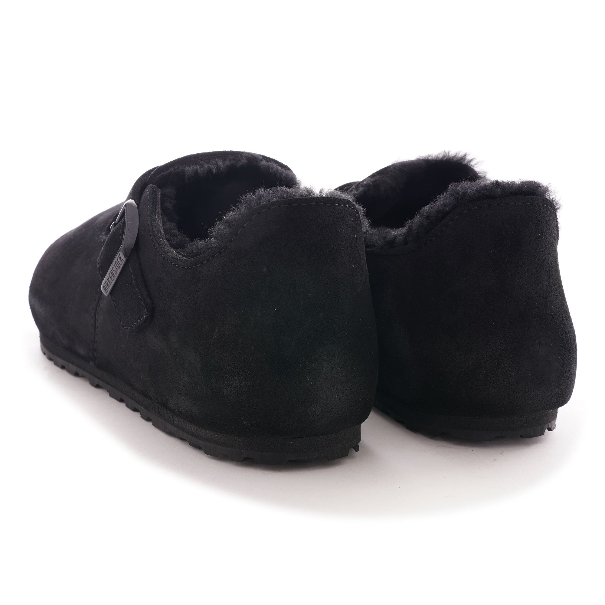 Birkenstock London Shearling Sandals - Black