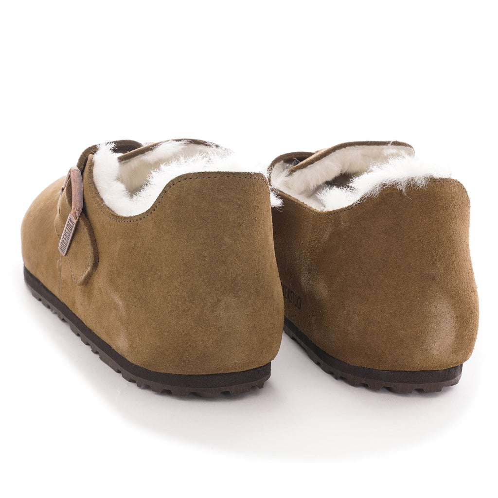 Birkenstock London Shearling Sandals - Tea