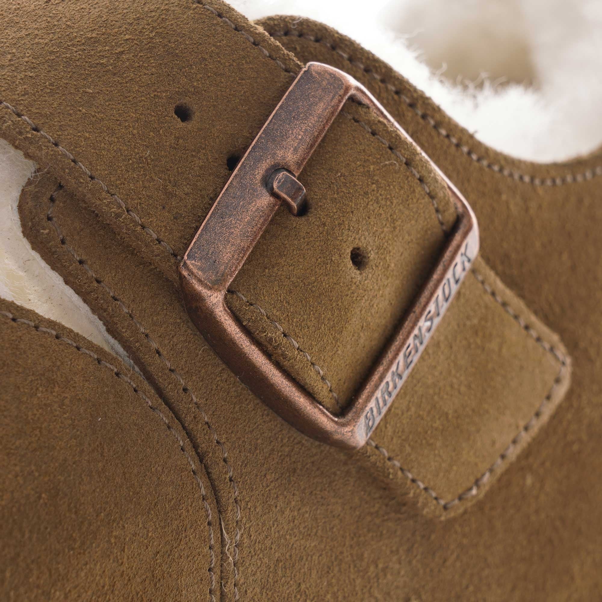 Birkenstock London Shearling Sandals - Tea
