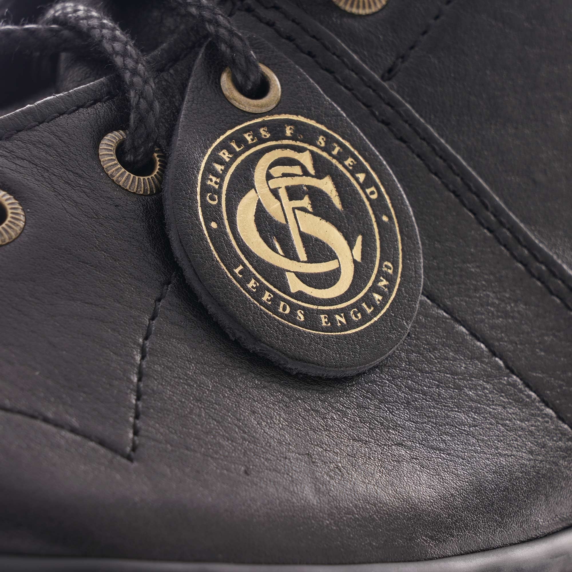 Dr. Martens Made In England Church Monkey Boot - Black Buckingham