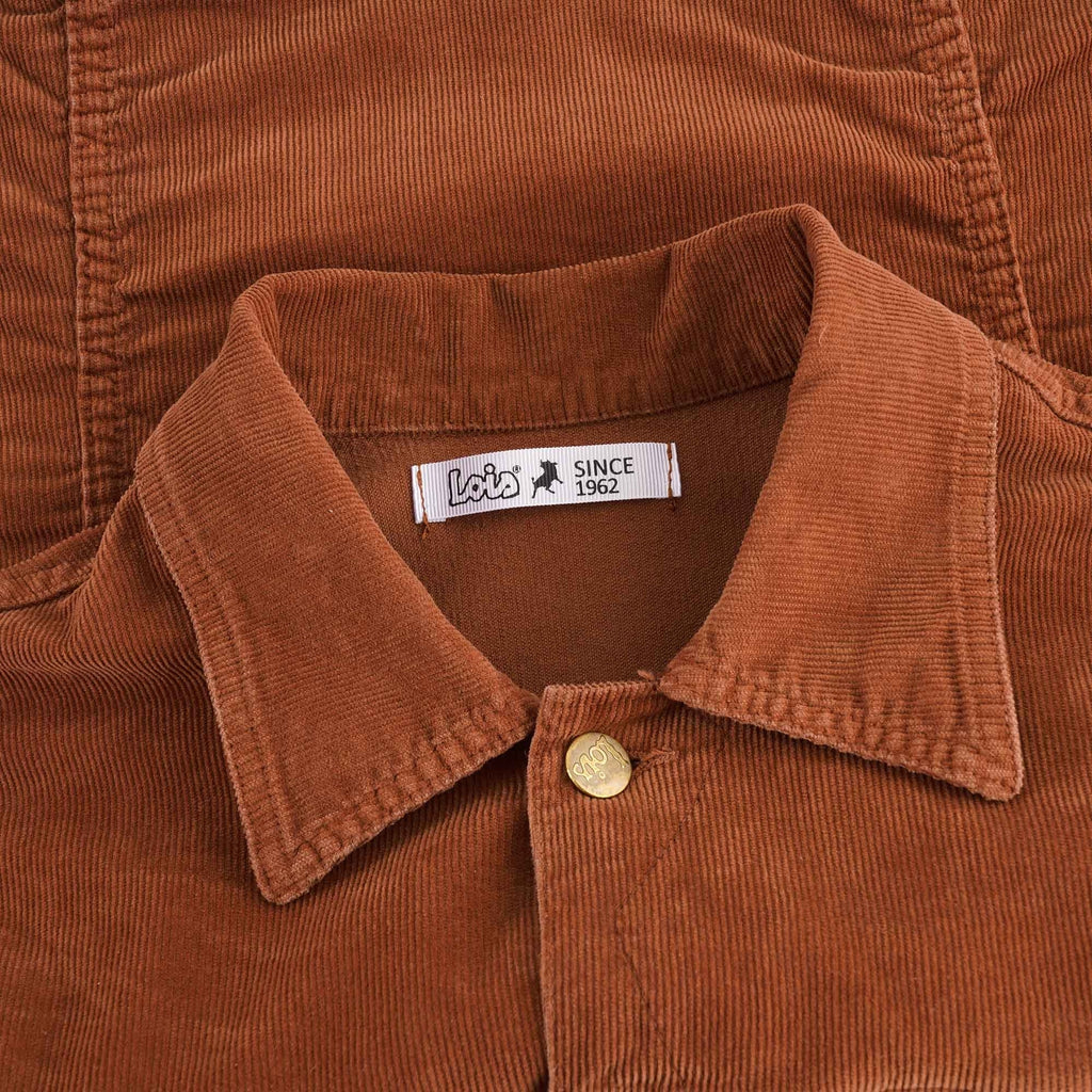 Lois Jeans Tejana Thin Cord Jacket - Burnt Ochre