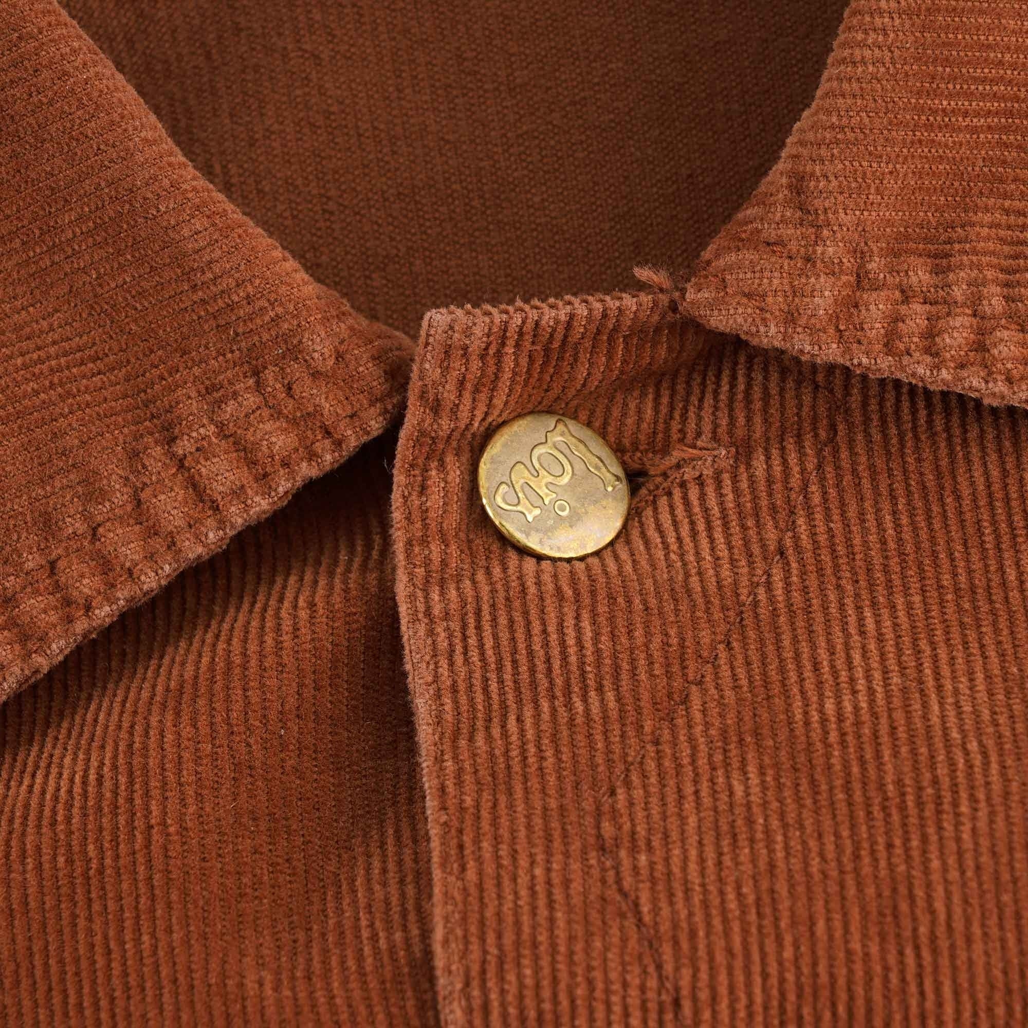 Lois Jeans Tejana Thin Cord Jacket - Burnt Ochre