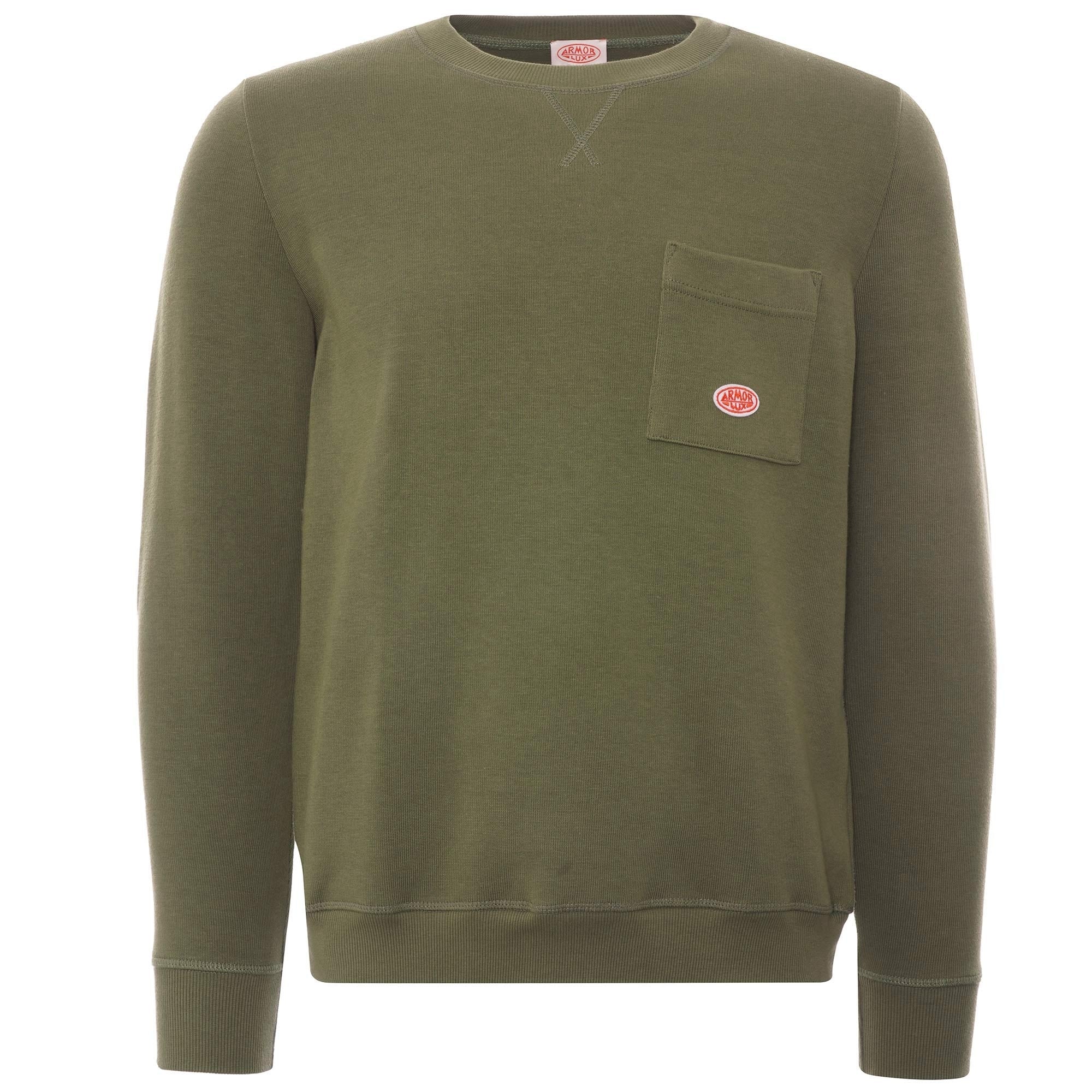Armor Lux Heritage Crew Sweatshirt - Khaki