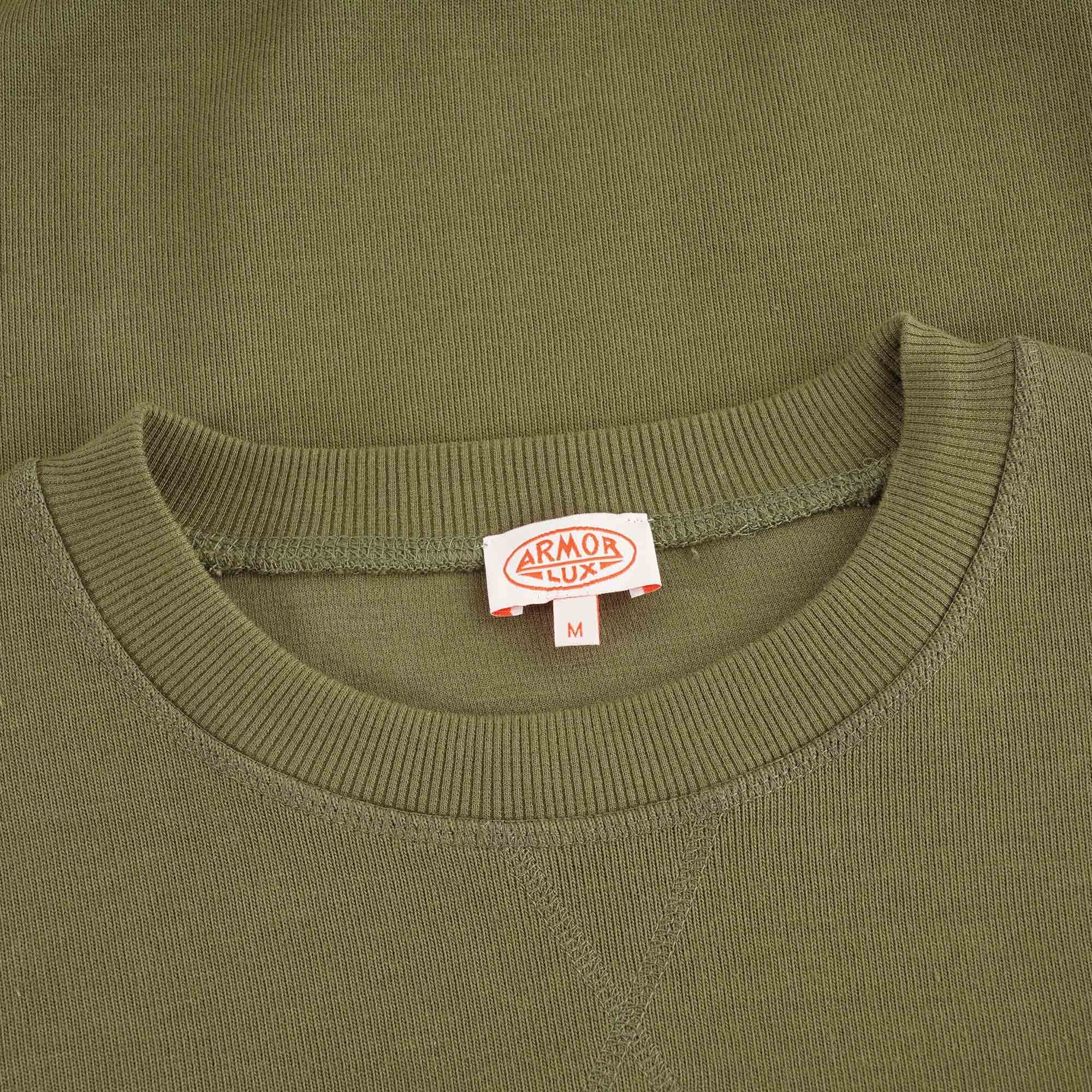 Armor Lux Heritage Crew Sweatshirt - Khaki