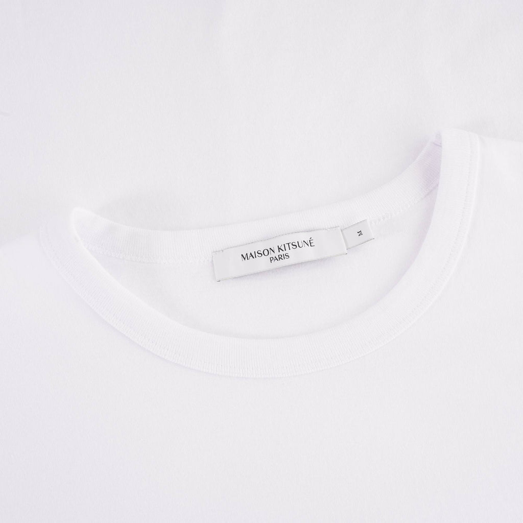 Maison Kitsune All Right Fox Print T-Shirt - White