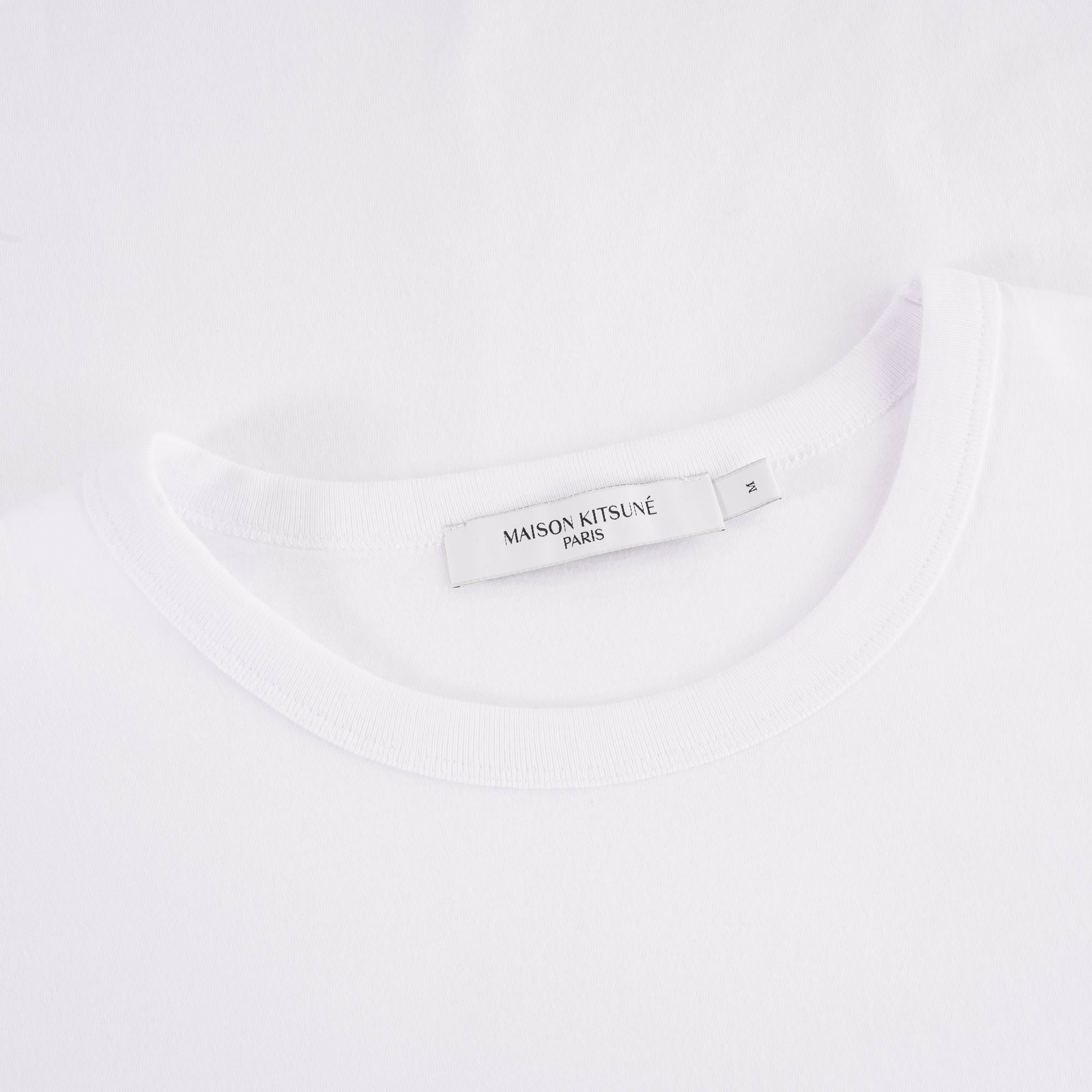 Maison Kitsune All Right Fox Print T-Shirt - White