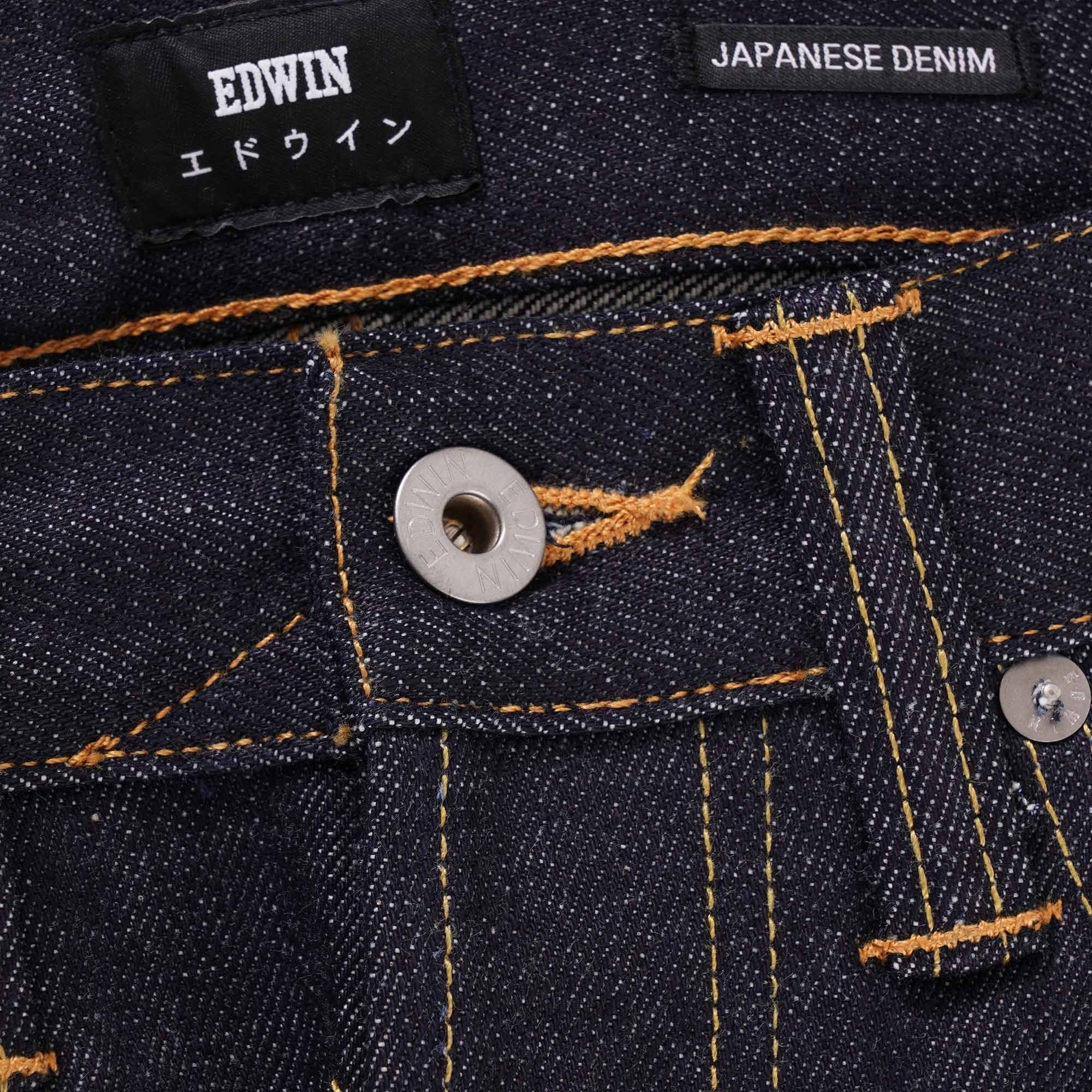 ED-55 Regular Tapered Jeans - Red Listed Selvedge - Unwashed