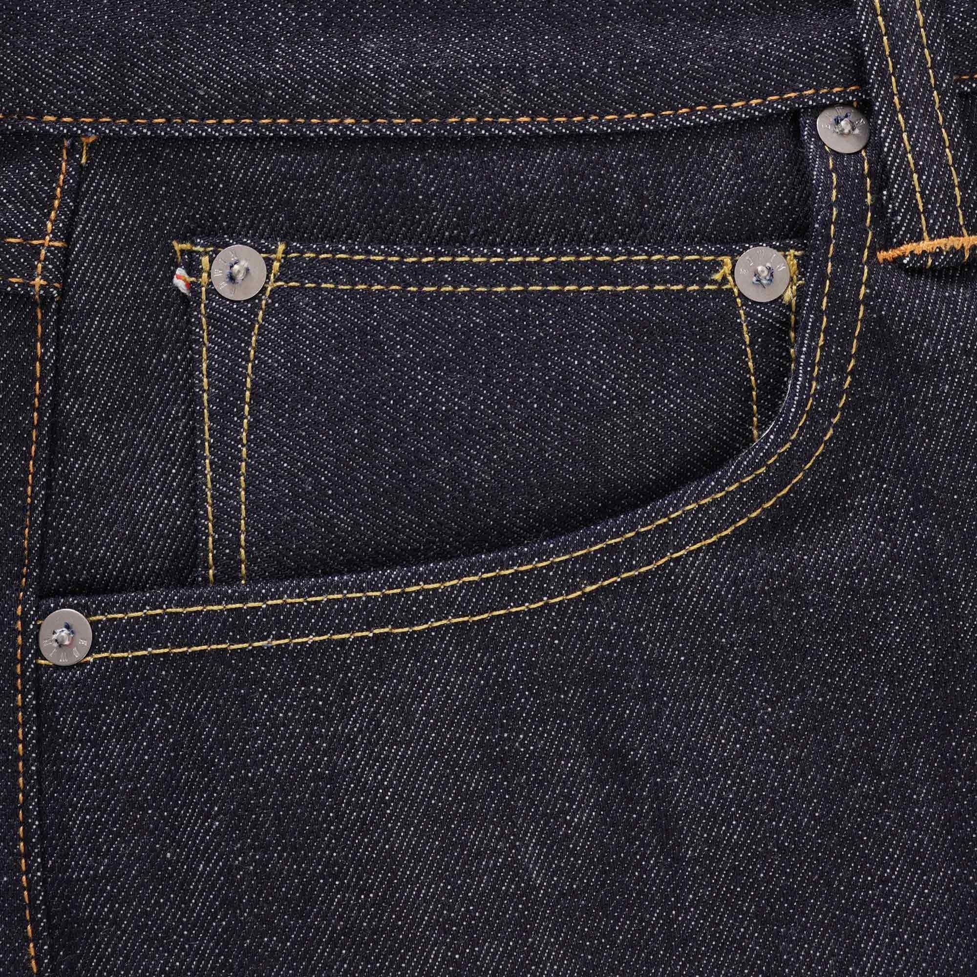 ED-55 Regular Tapered Jeans - Red Listed Selvedge - Unwashed