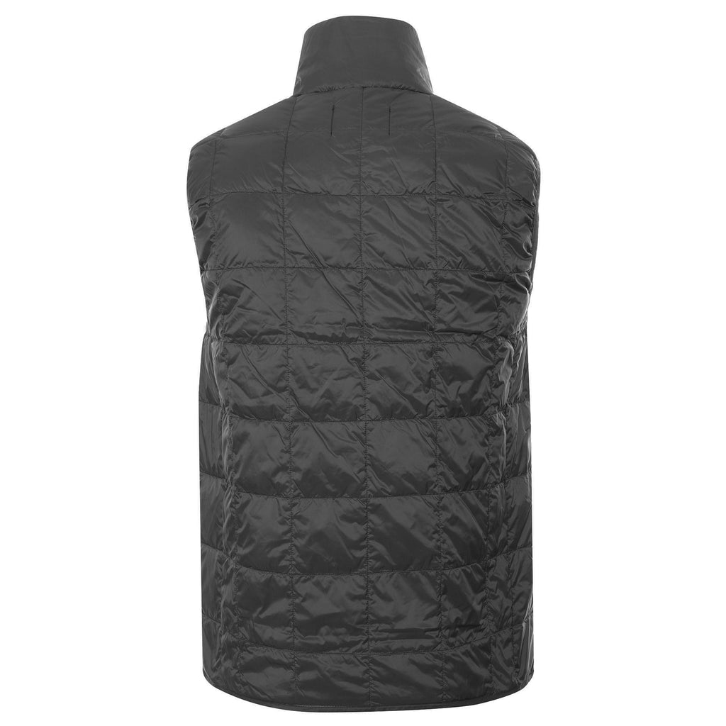 Taion High Neck Zip Inner Down Vest - Charcoal