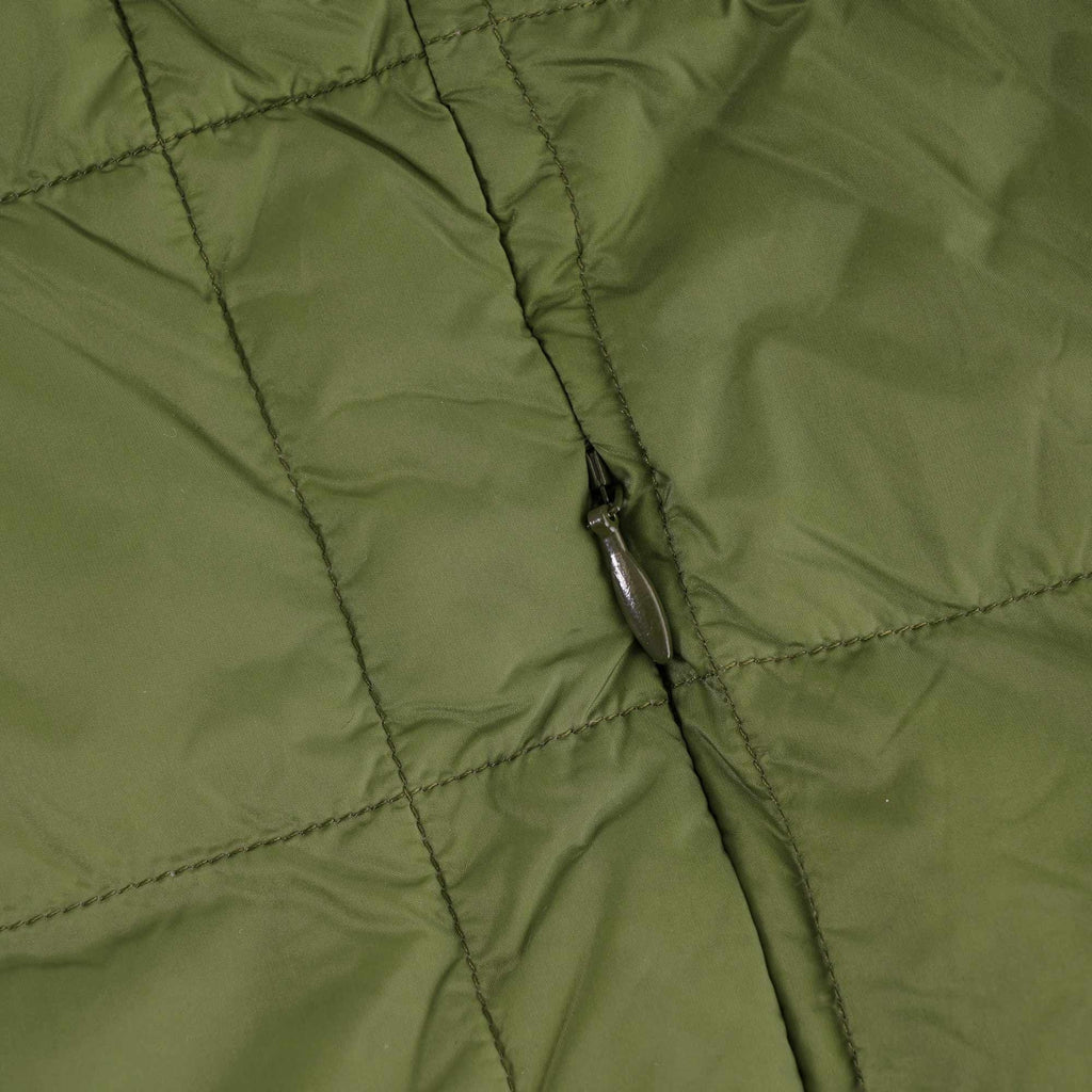 Taion High Neck Zip Down Jacket - Olive